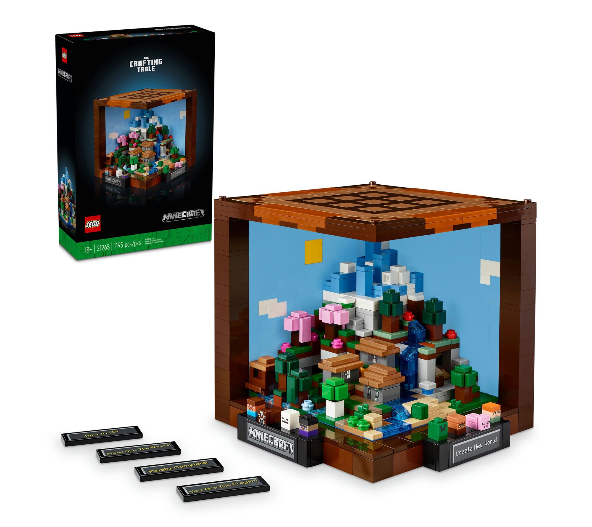 LEGO Minecraft The Crafting Table for Adults