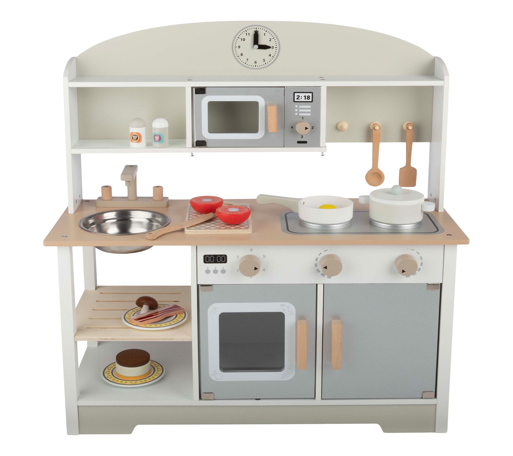 Hey Play Wooden Kitchen Playset