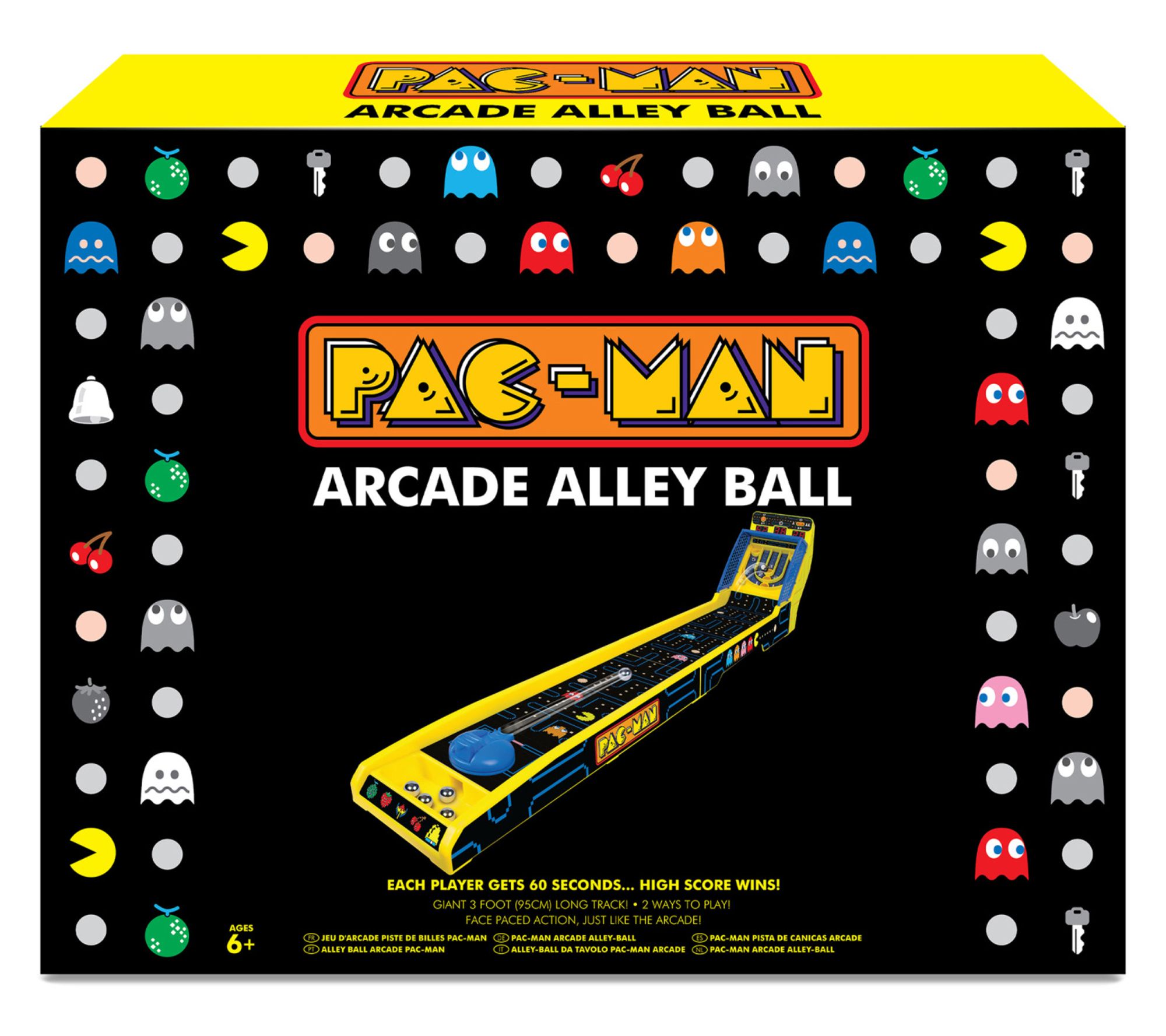 Pac-Man Arcade Alley-Ball- Premium Series 3ft Track Game