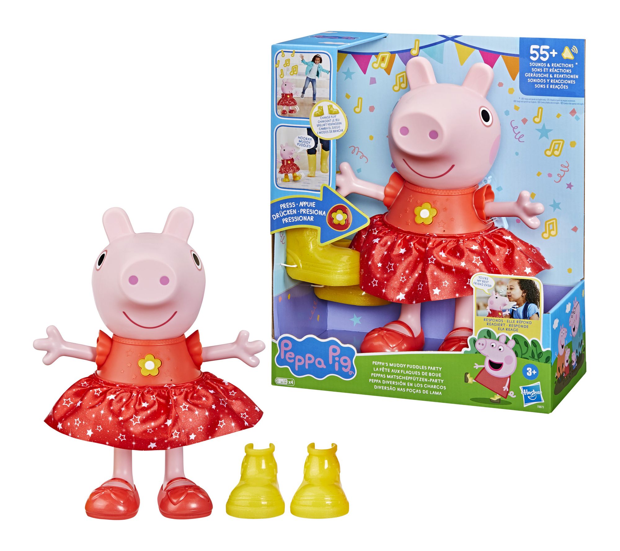 Peppa Pig Peppaâ  s Muddy Puddles Party Doll