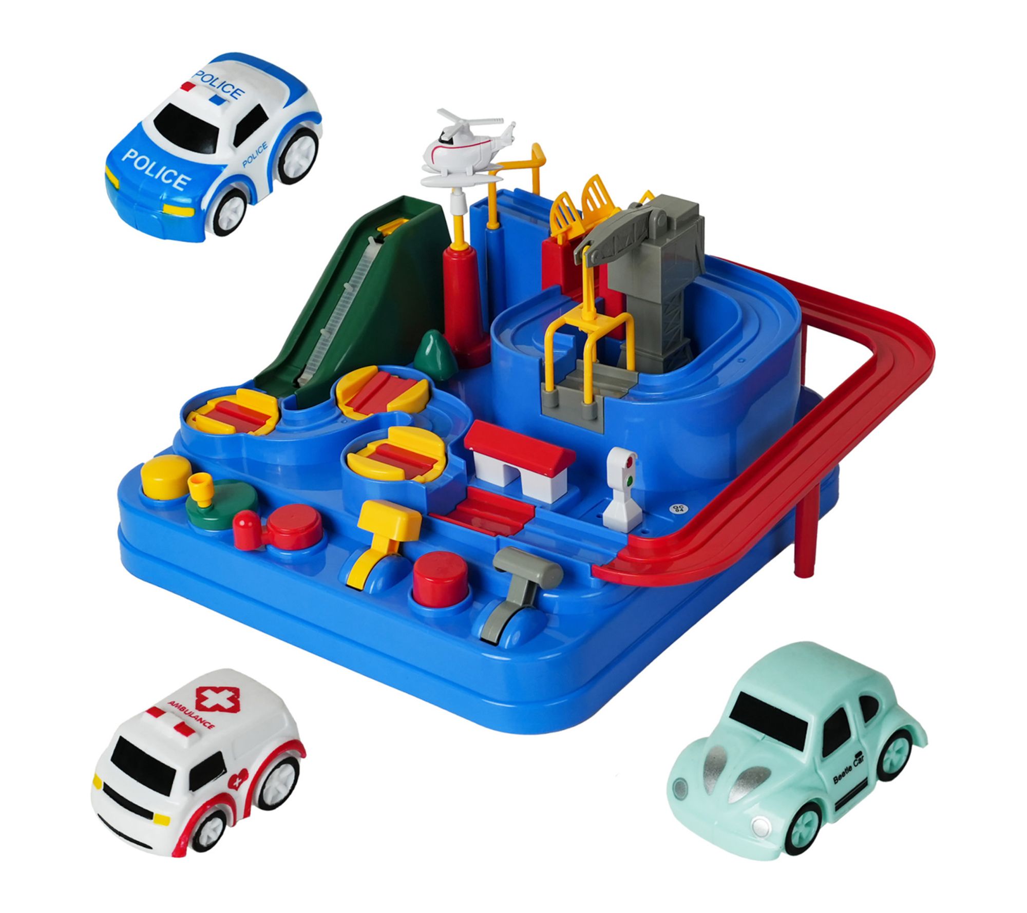 Easy Playhouse Car Adventure Playset Station