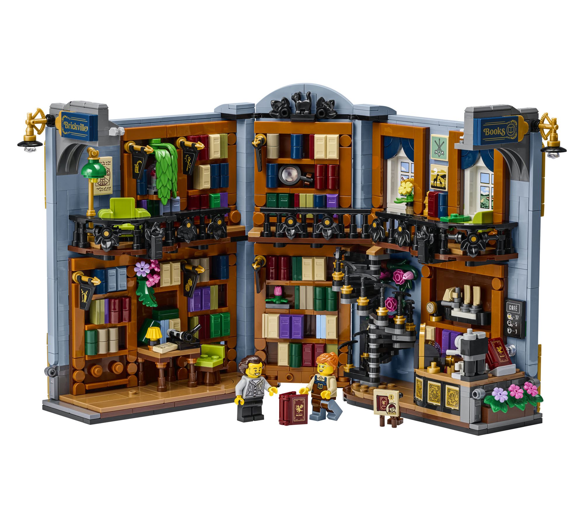 LEGO Icons Bookstore Book Nook 1690 Pieces