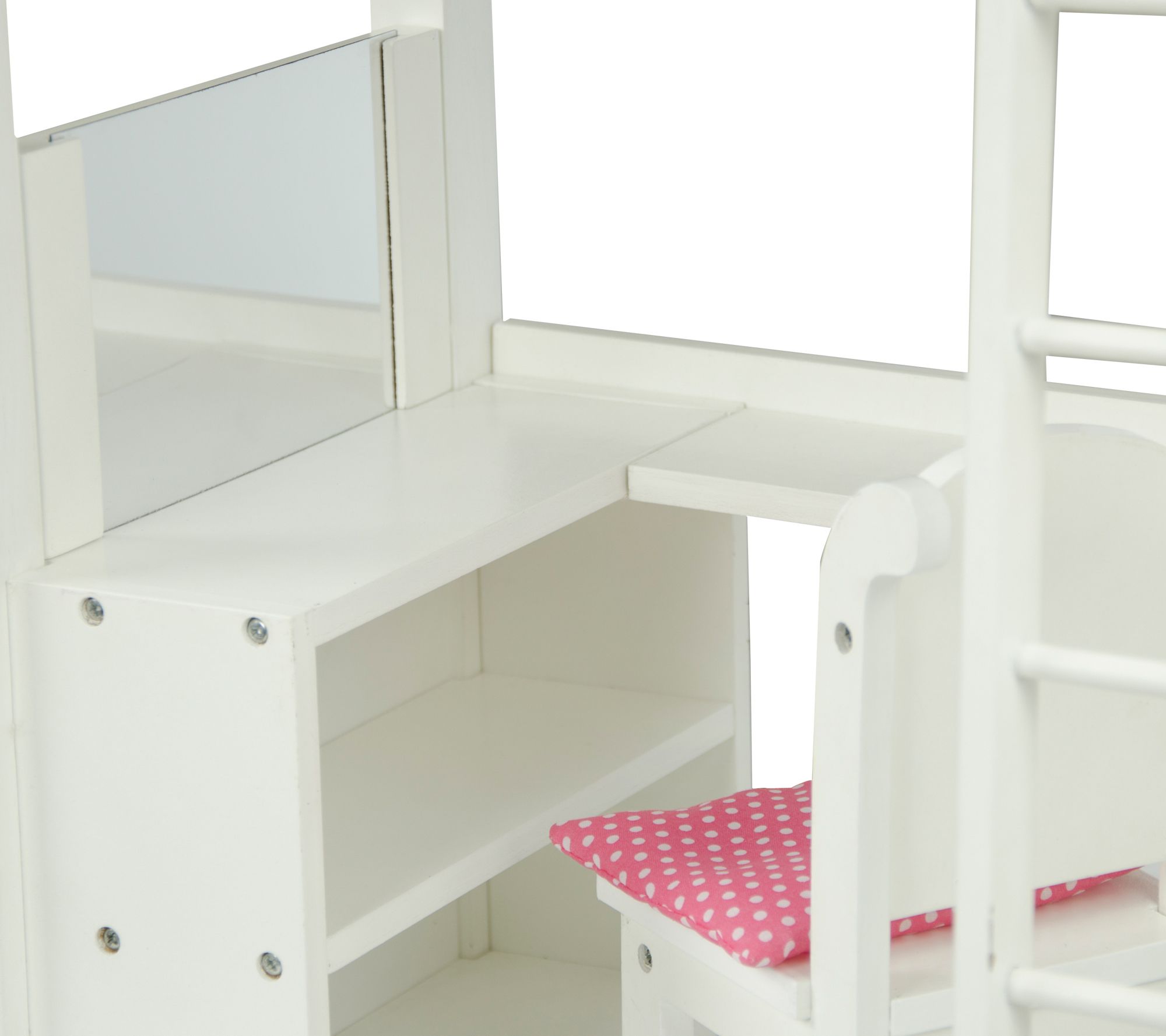 Teamson Kids Doll College Dorm Double Bunk Desk