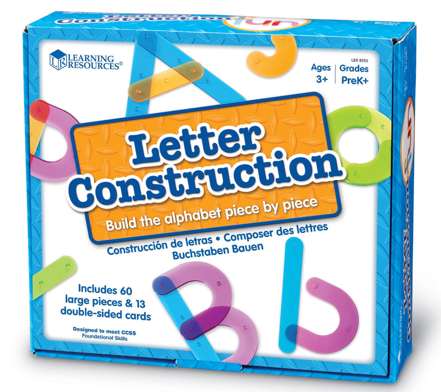 Letter Construction Activity Set by Learning Resources