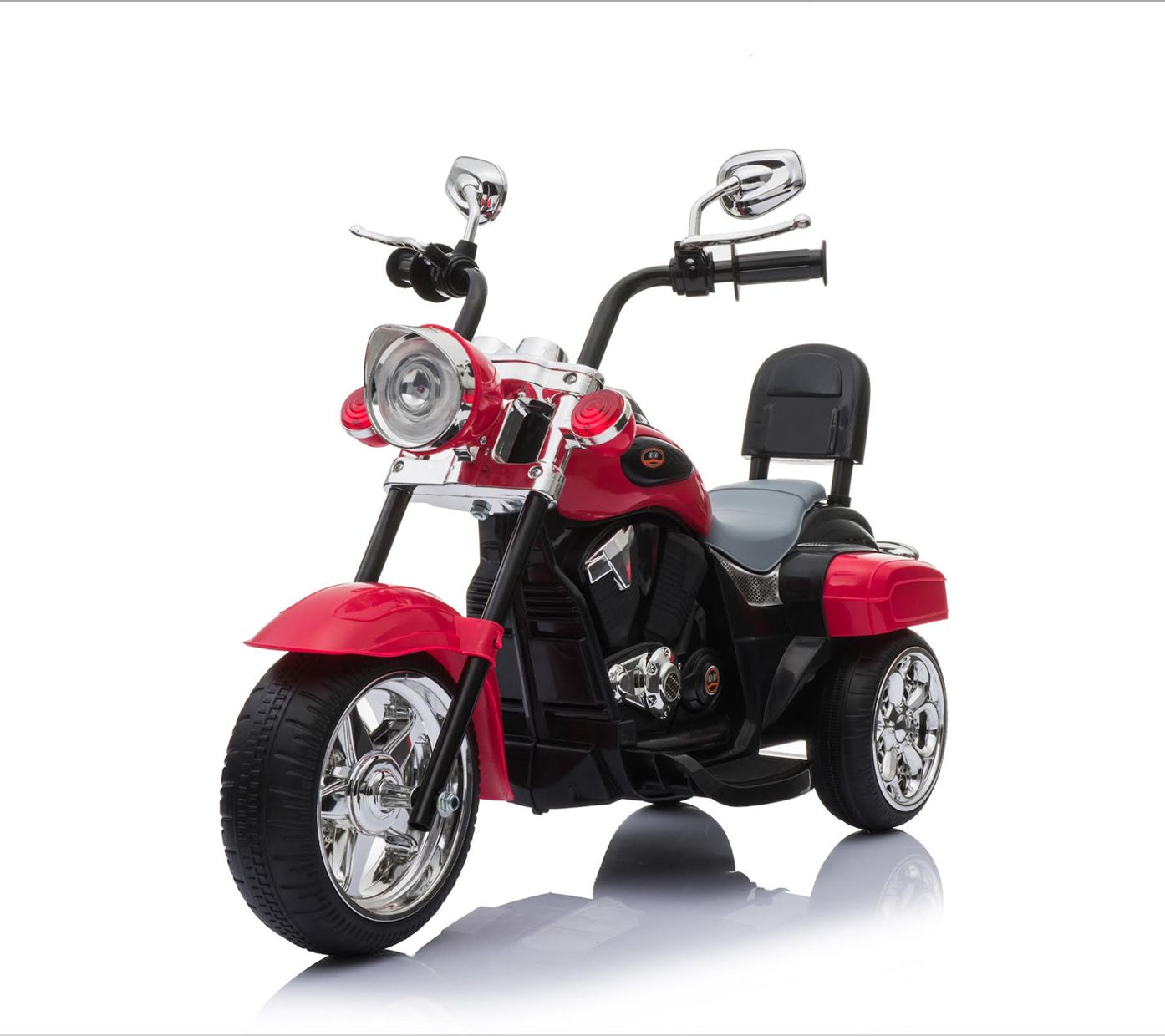 Freddo 6V Motorcycle Chopper Style Ride on Trik e - QVC.com