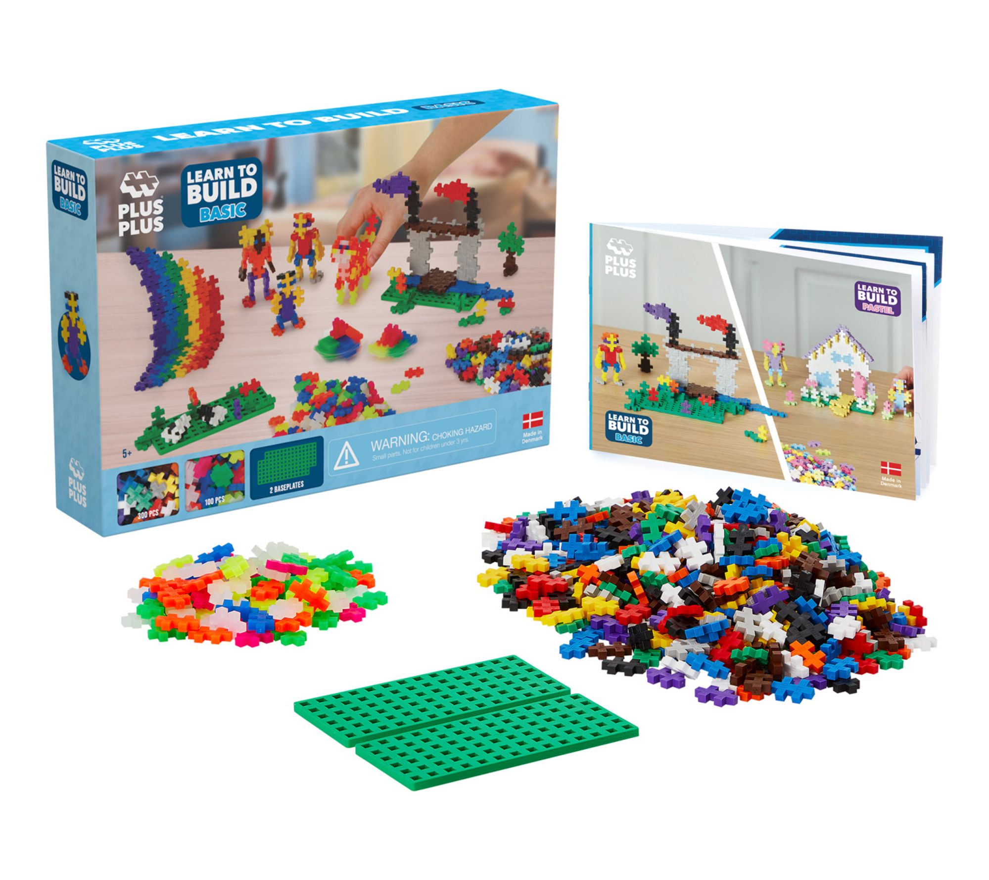 Plus-Plus Learn to Build 2D & 3D STEM 400pc Set