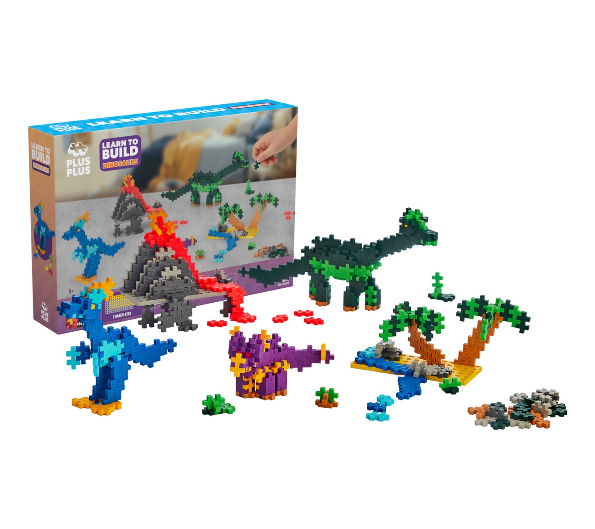Plus-Plus Learn to Build 2D & 3D STEM 400pc Set