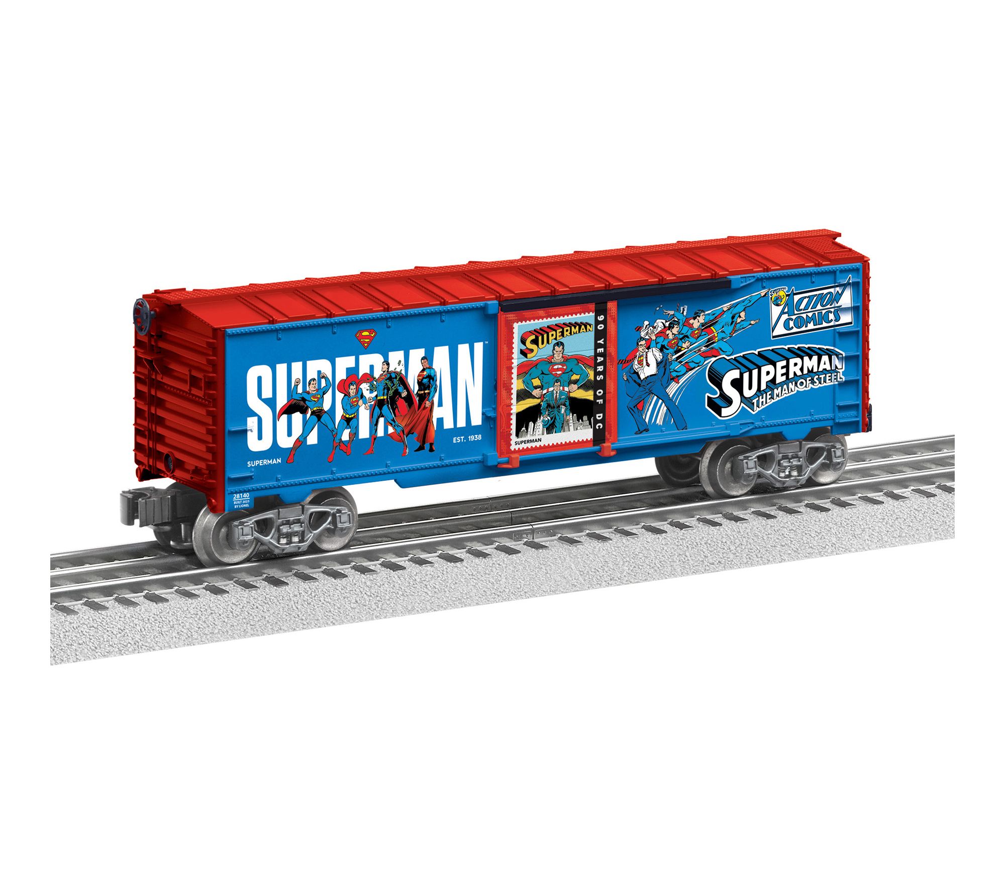 Lionel Warner Bros. DC 90th -  Superman Boxcar