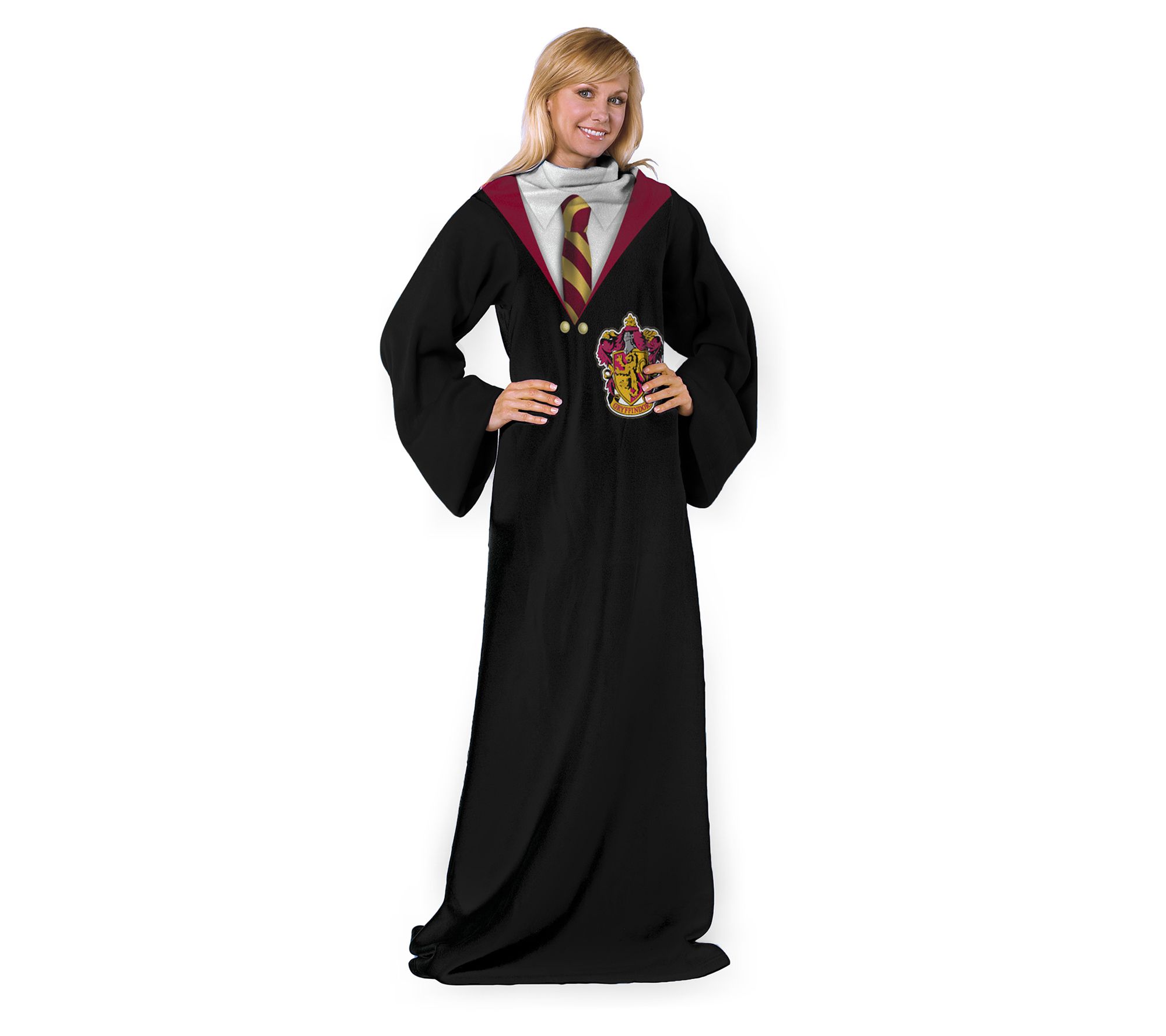 The Northwest Harry Potter Hogwarts Adult ComfySleeved Throw