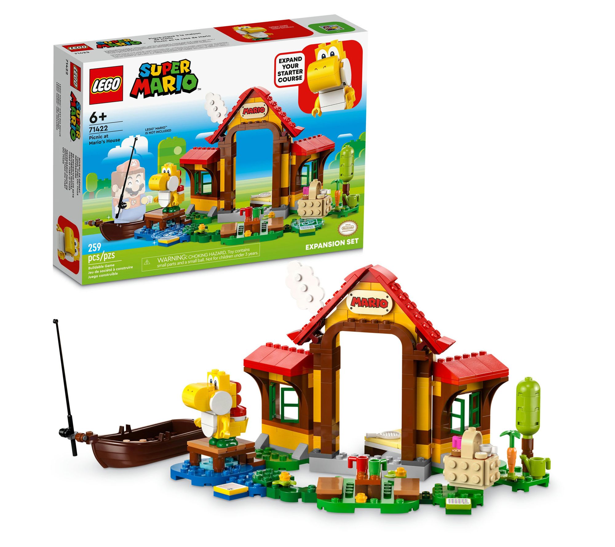 LEGO Super Mario Picnic at Mario's House Expansion Set 71422