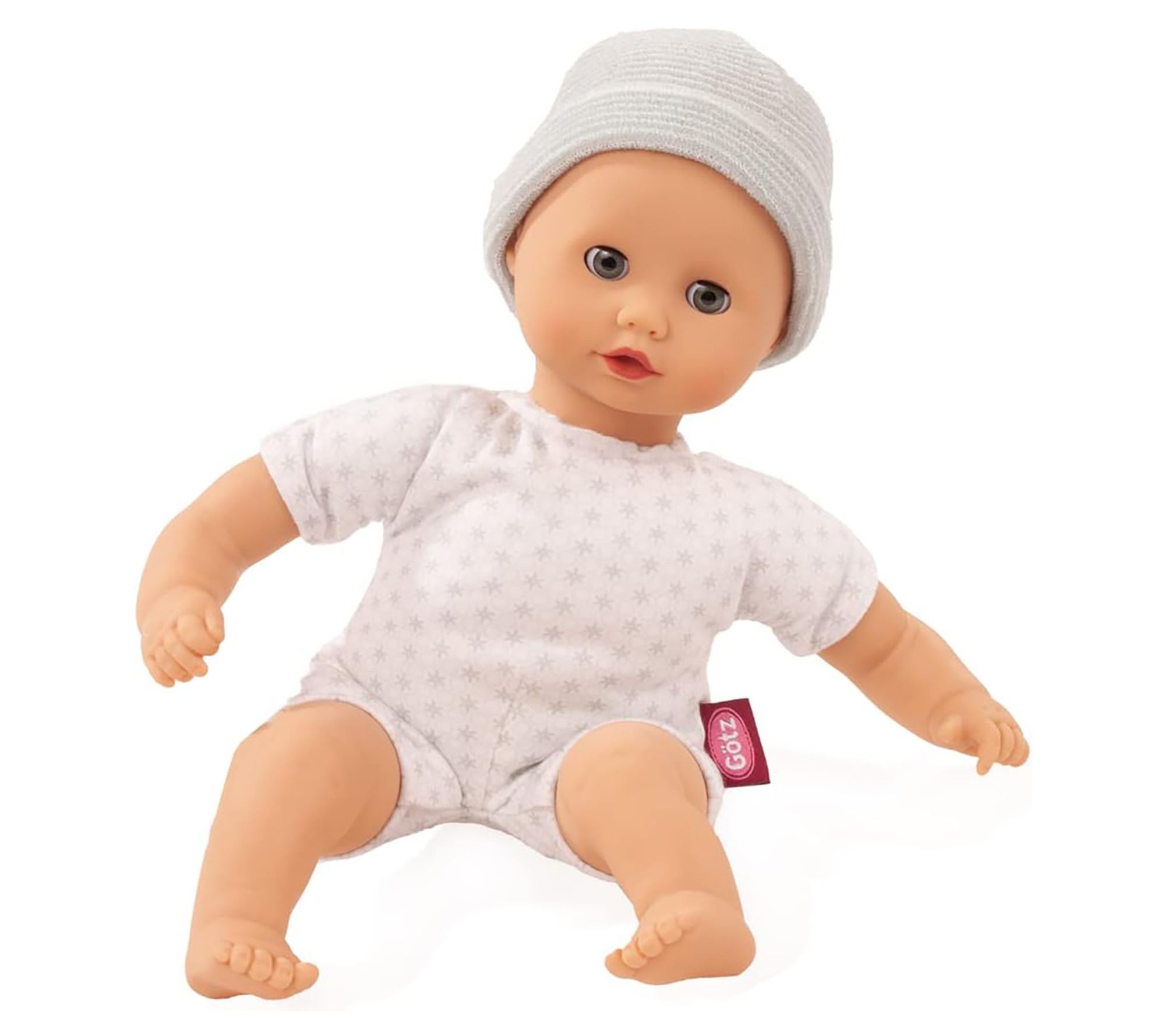 Gotz Muffin to Dress 13" Doll with Blue Sleeping Eyes