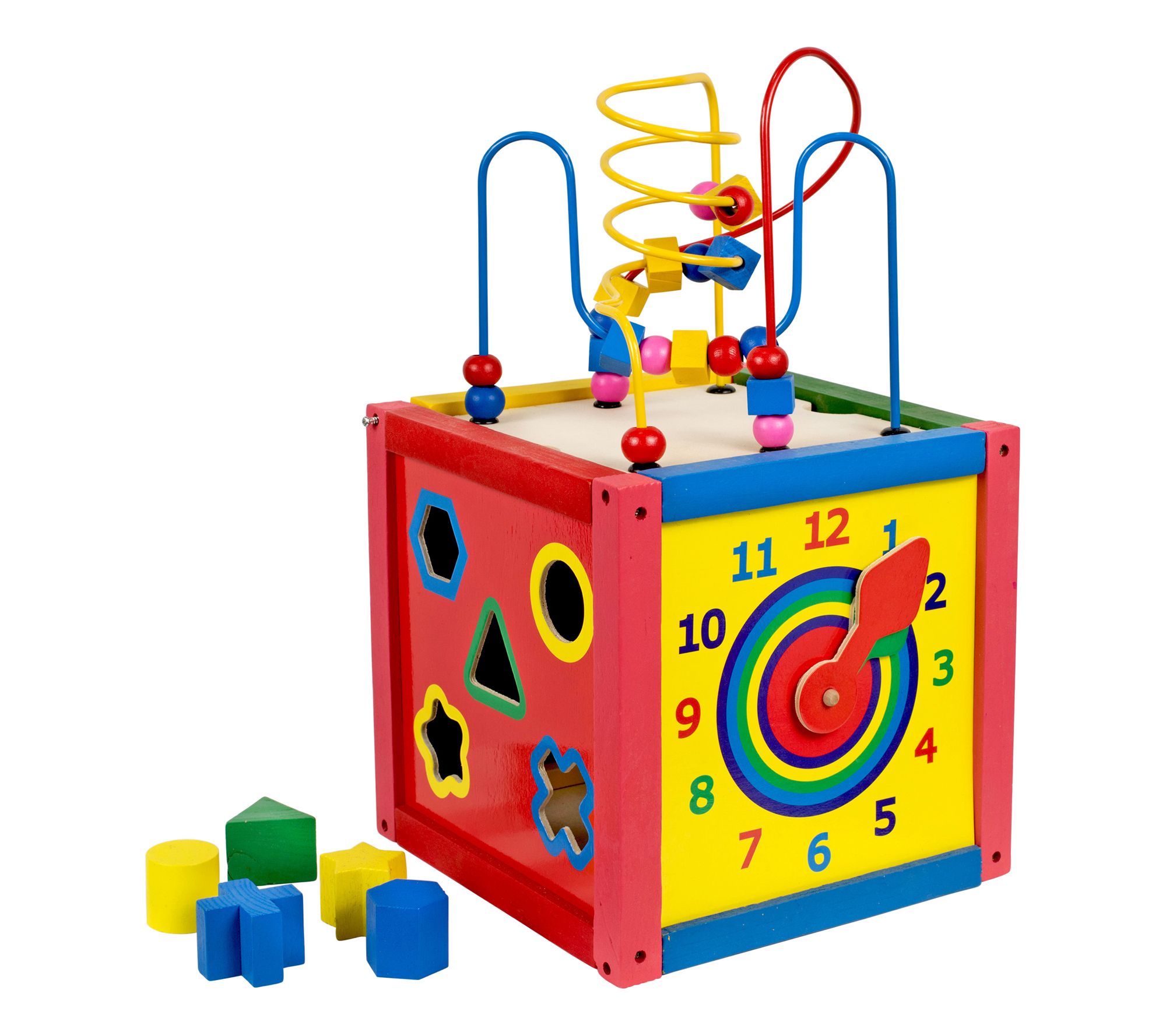 Homeware 5-in-1 Wood Activity Cube