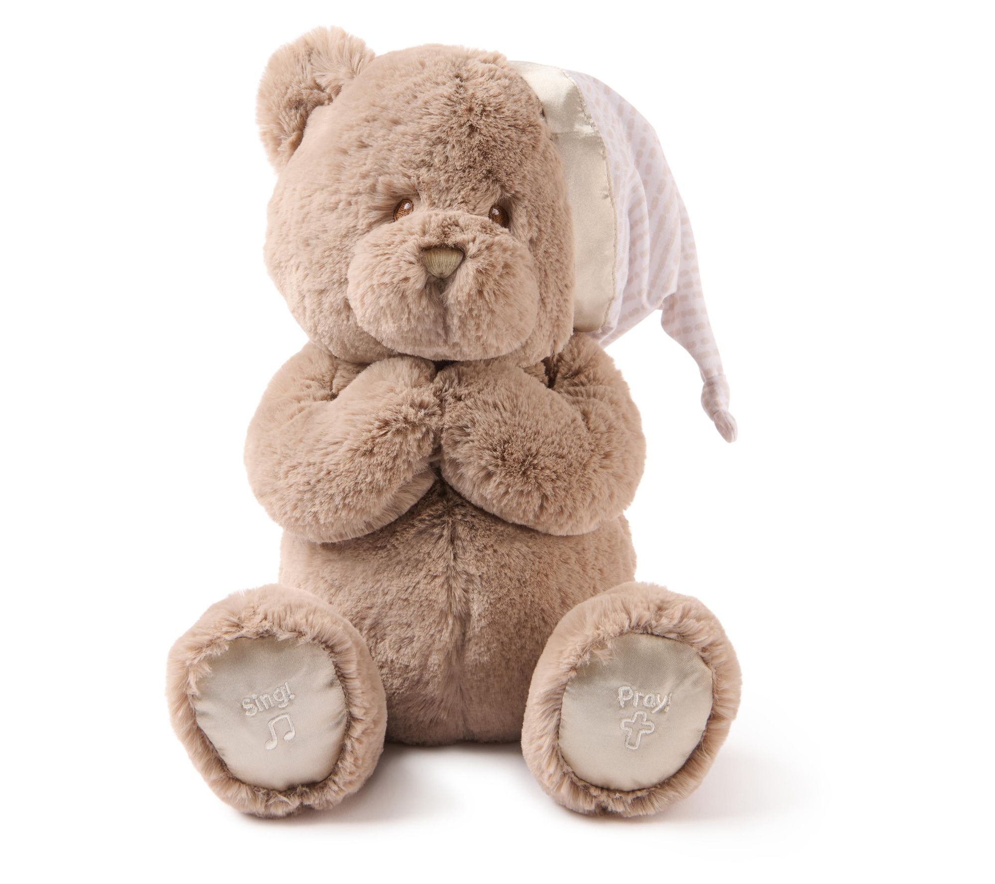 Gund Animated Prayer Bear with 3 Prayers & Song