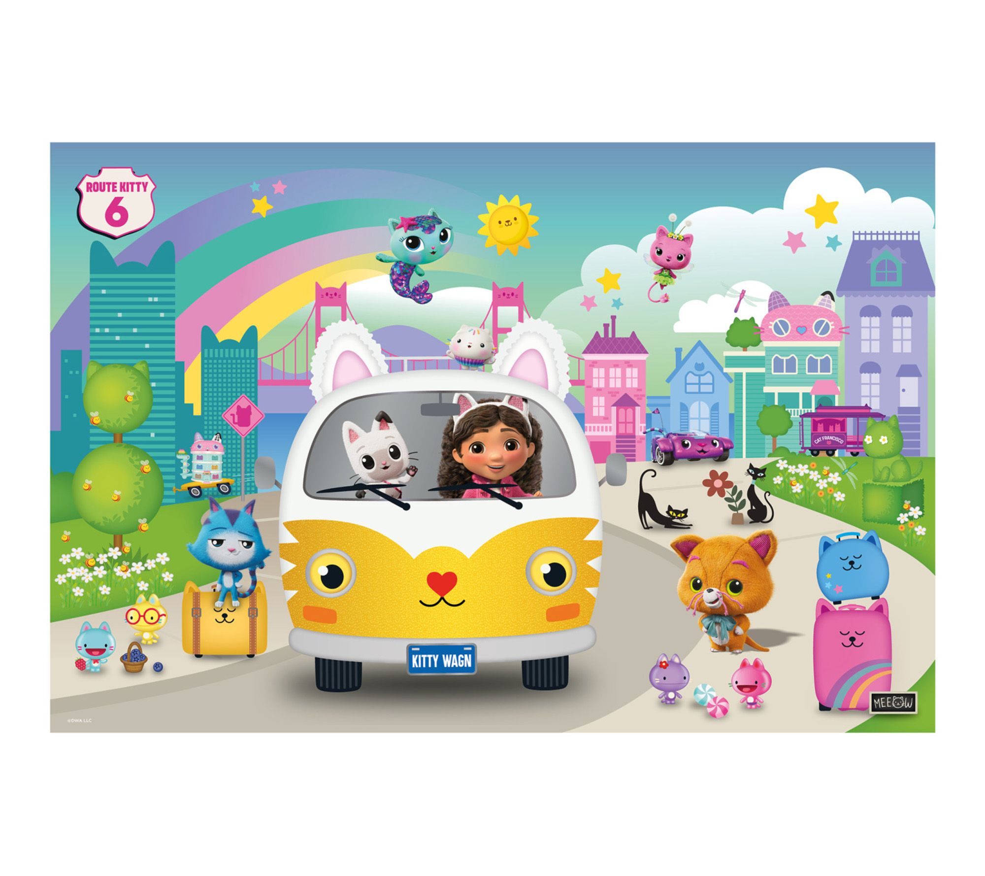 TEAMPUZZLE Dreamworks Gabby's Dollhouse 194 piece Puzzle