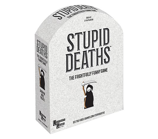 University Games Stupid Deaths Adult Party Game