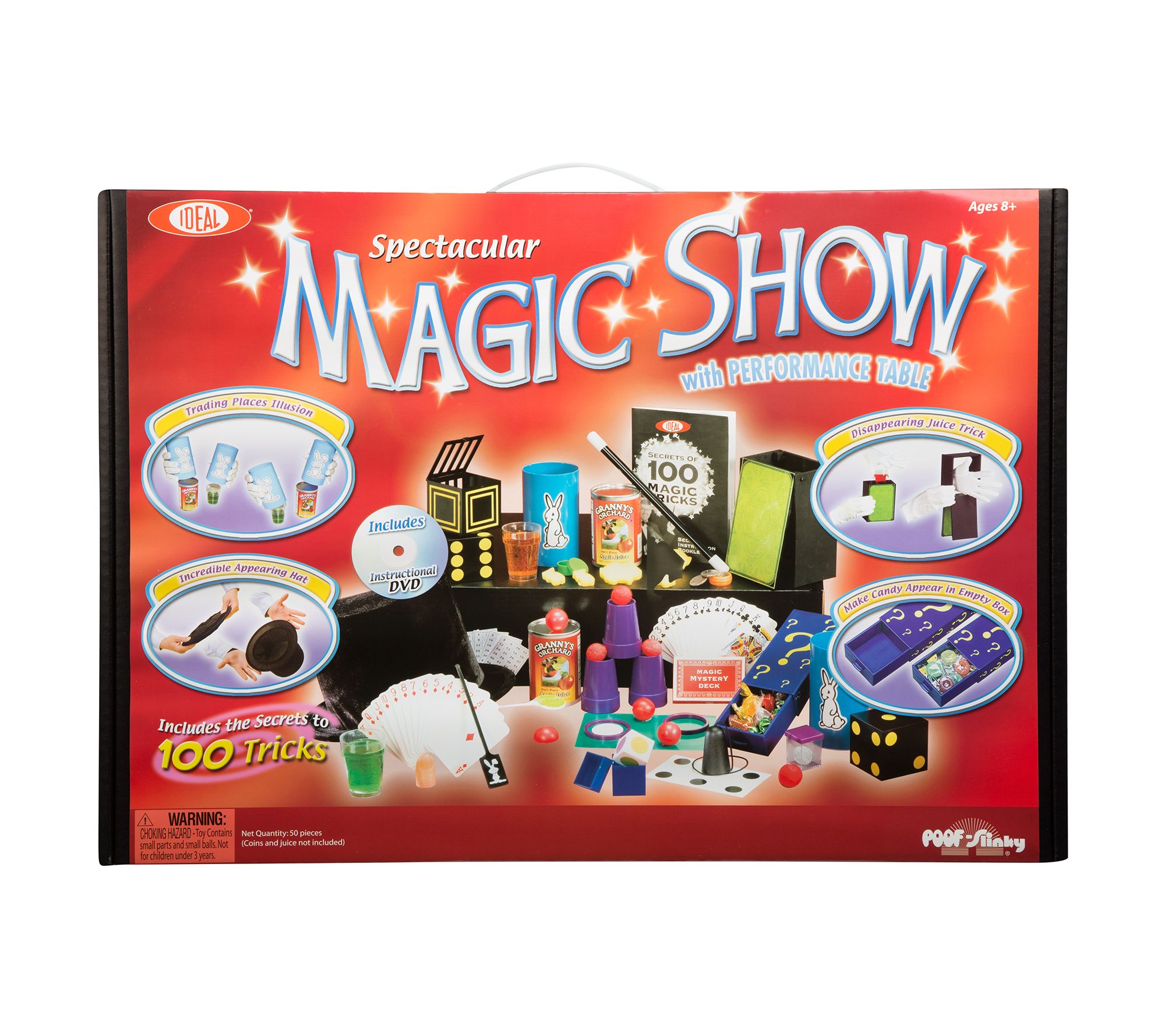 Ideal 100Trick Spectacular Magic Show Suitcase