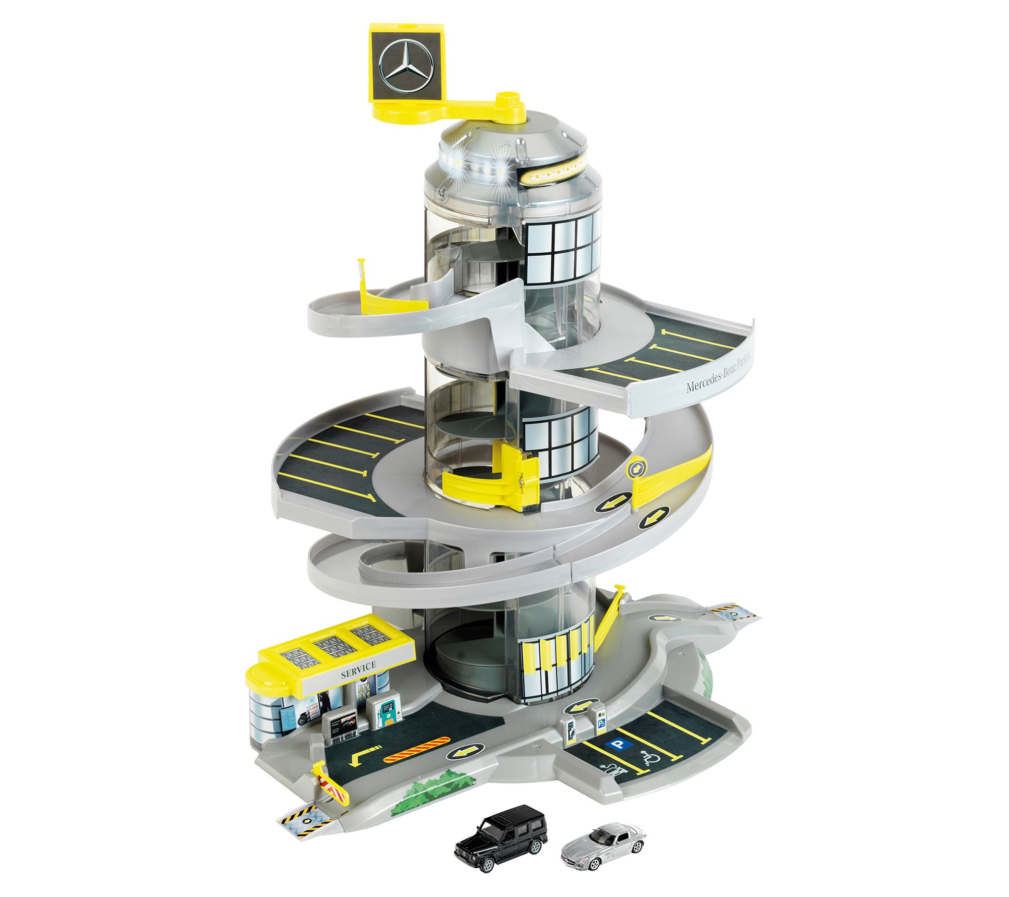 Klein Mercedes-Benz Electric Car Parking Garage