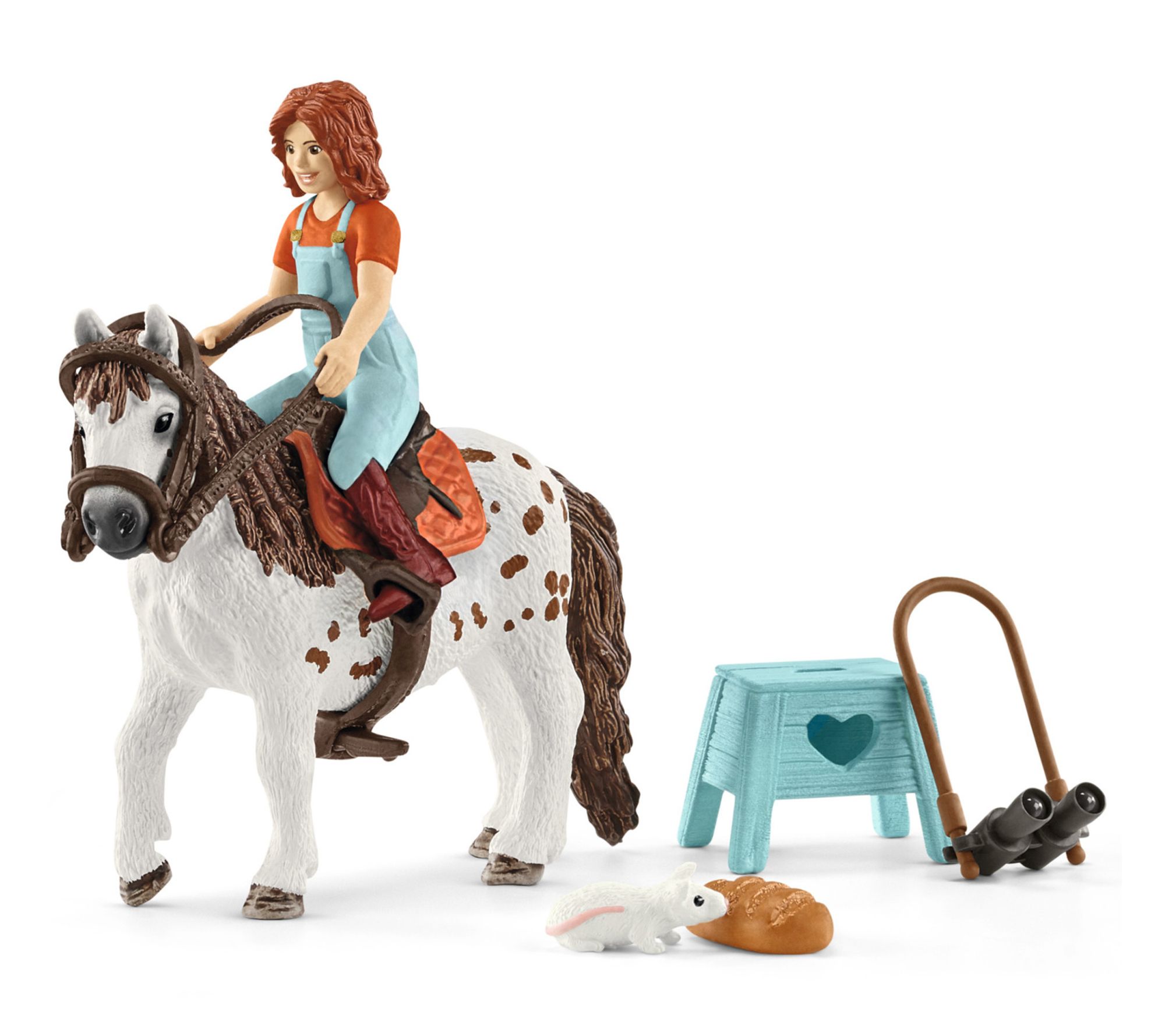 Schleich Horse Club Mia and Spotty Horse Figurine Playset