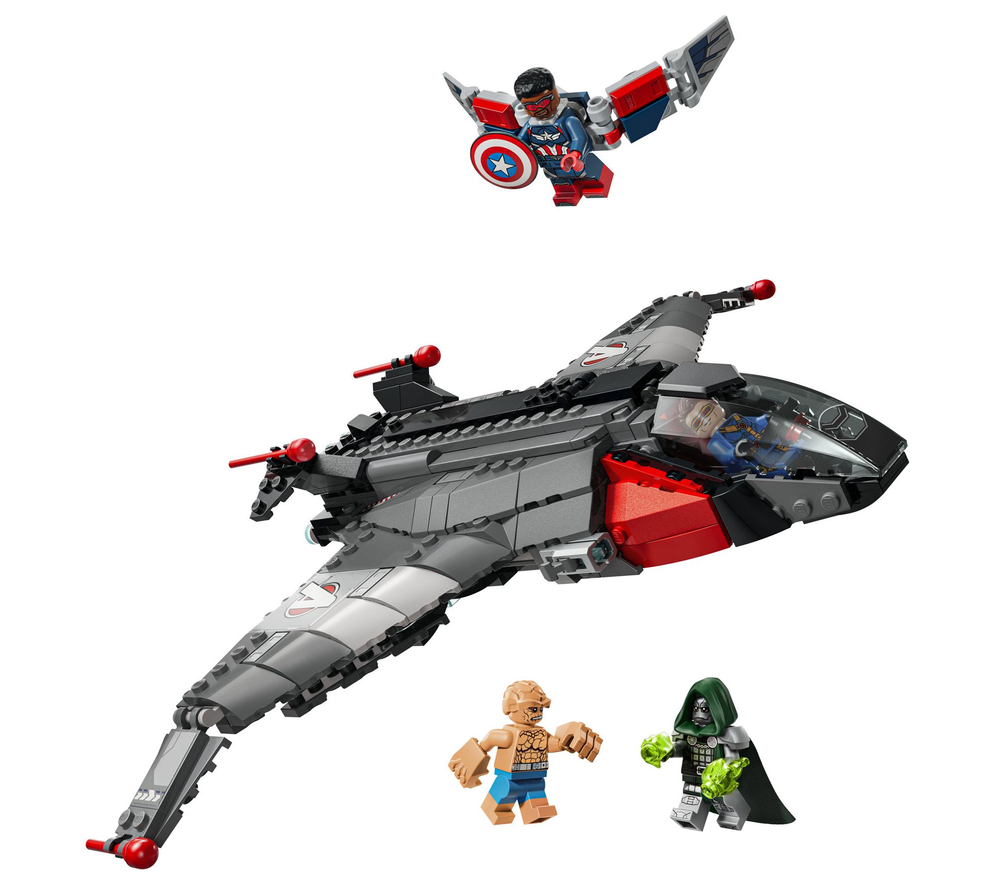  LEGO Super Heroes Avengers: Doomsday Quinjet 433 Pcs