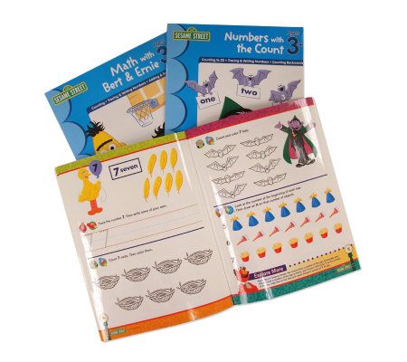 Math with Sesame Street 7-Product Set - QVC.com