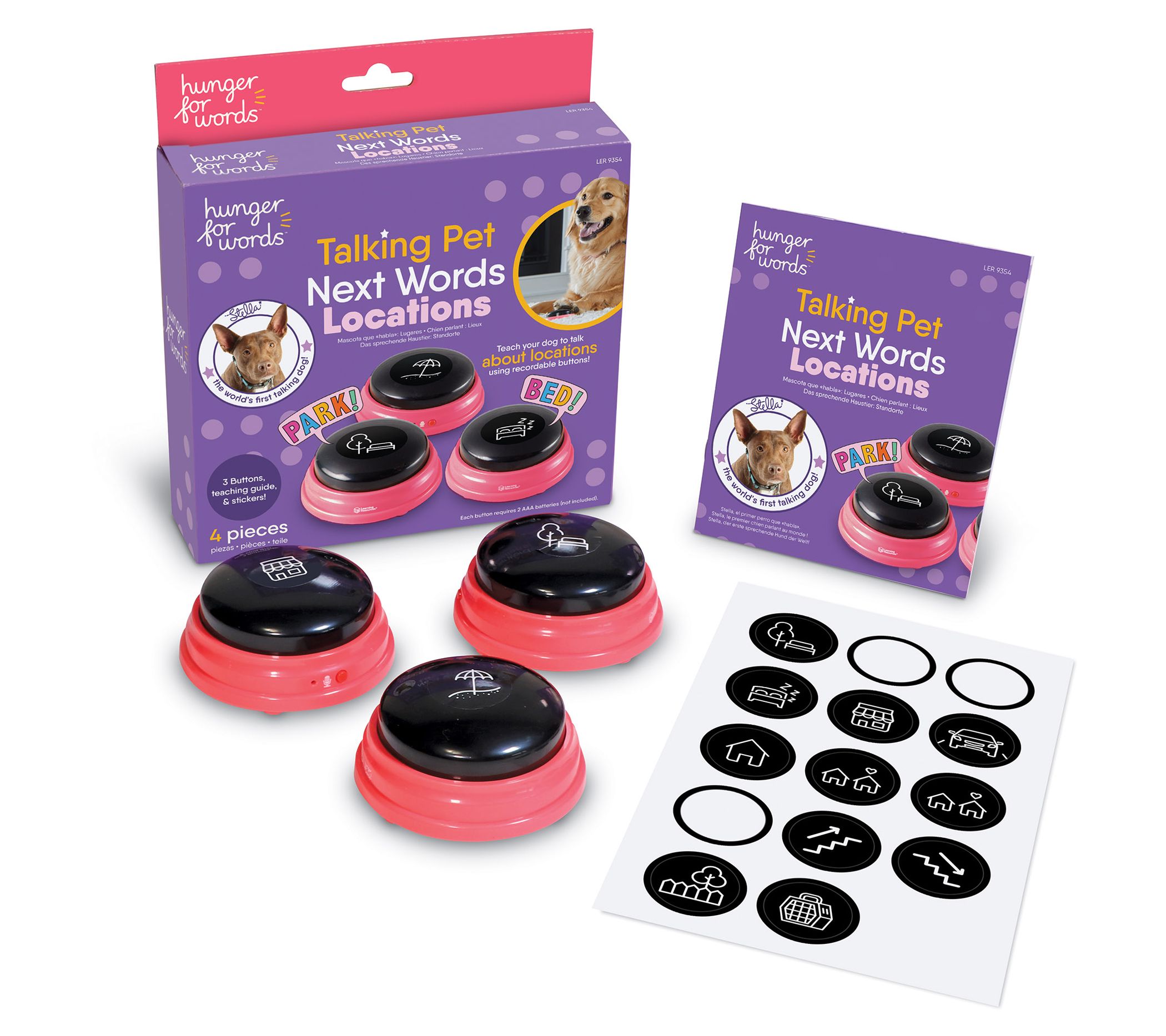 Hunger for Words Talking Pet Next Words Locations Expansion