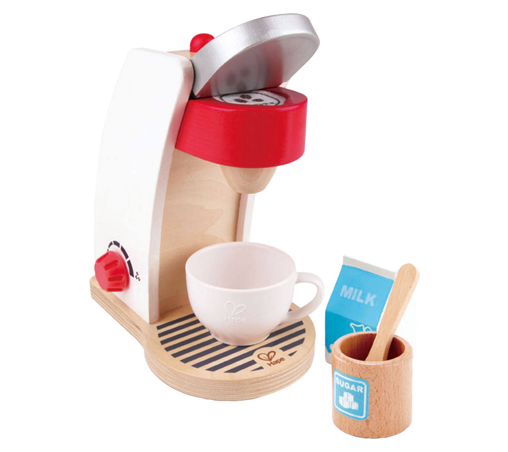 Hape My Coffee Machine Kitchen Accessory Set -6pc