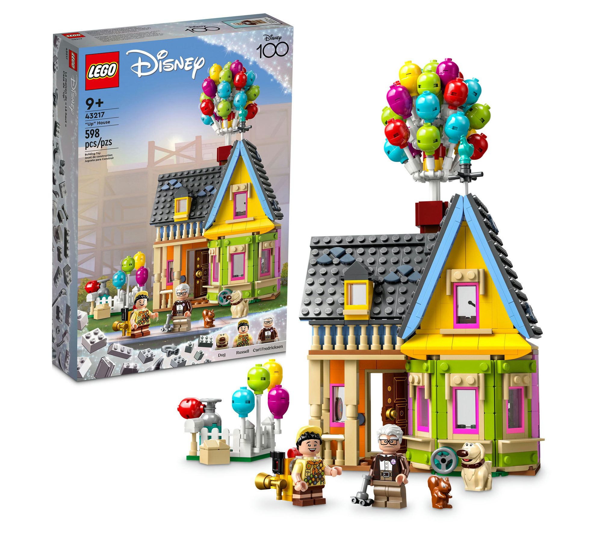LEGO  Disney & Pixar 'Up' House 43217 BuildinGSet - 598 Pcs