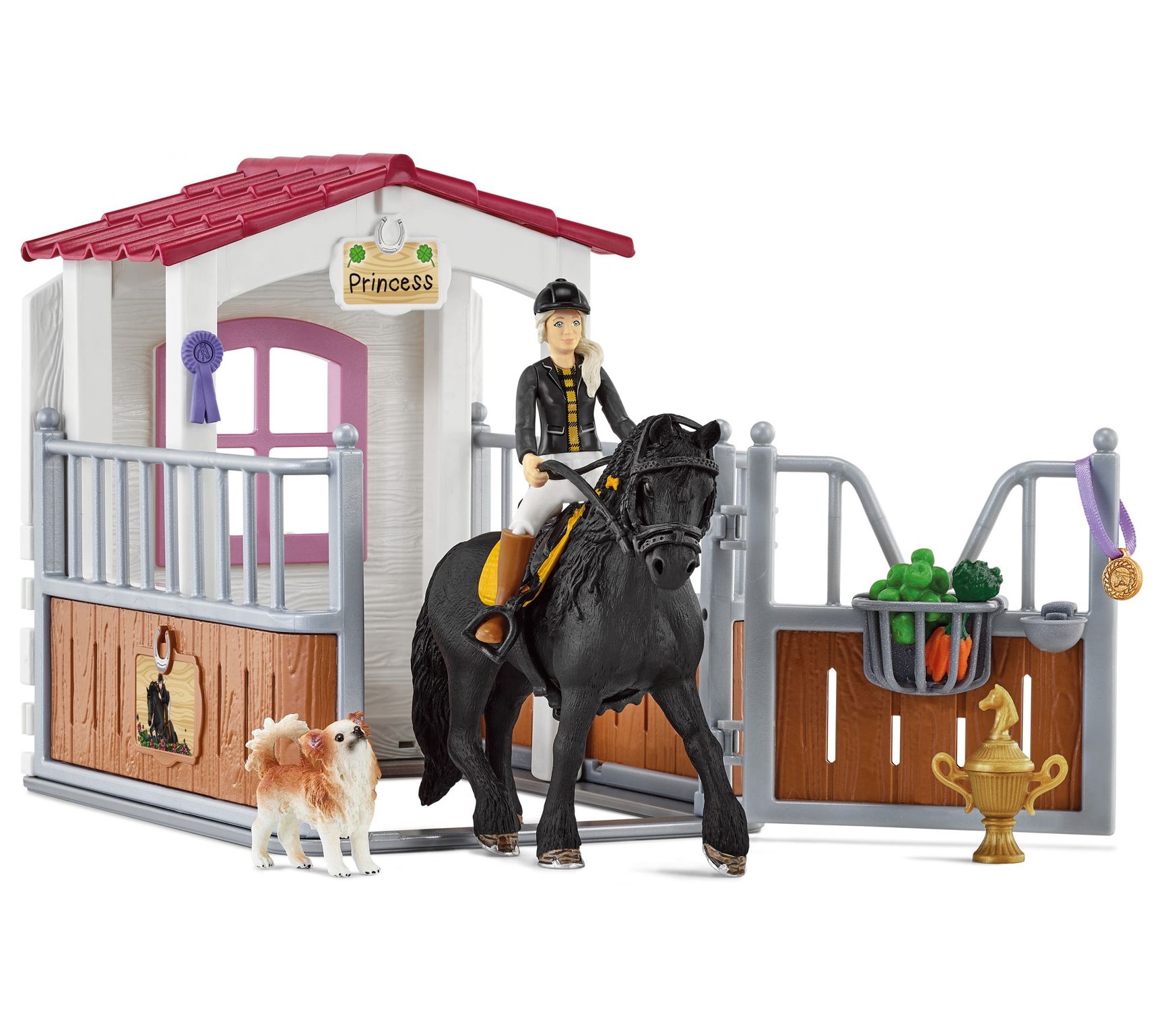 Schleich Horse Club Horse Box With Tori & Princ ess