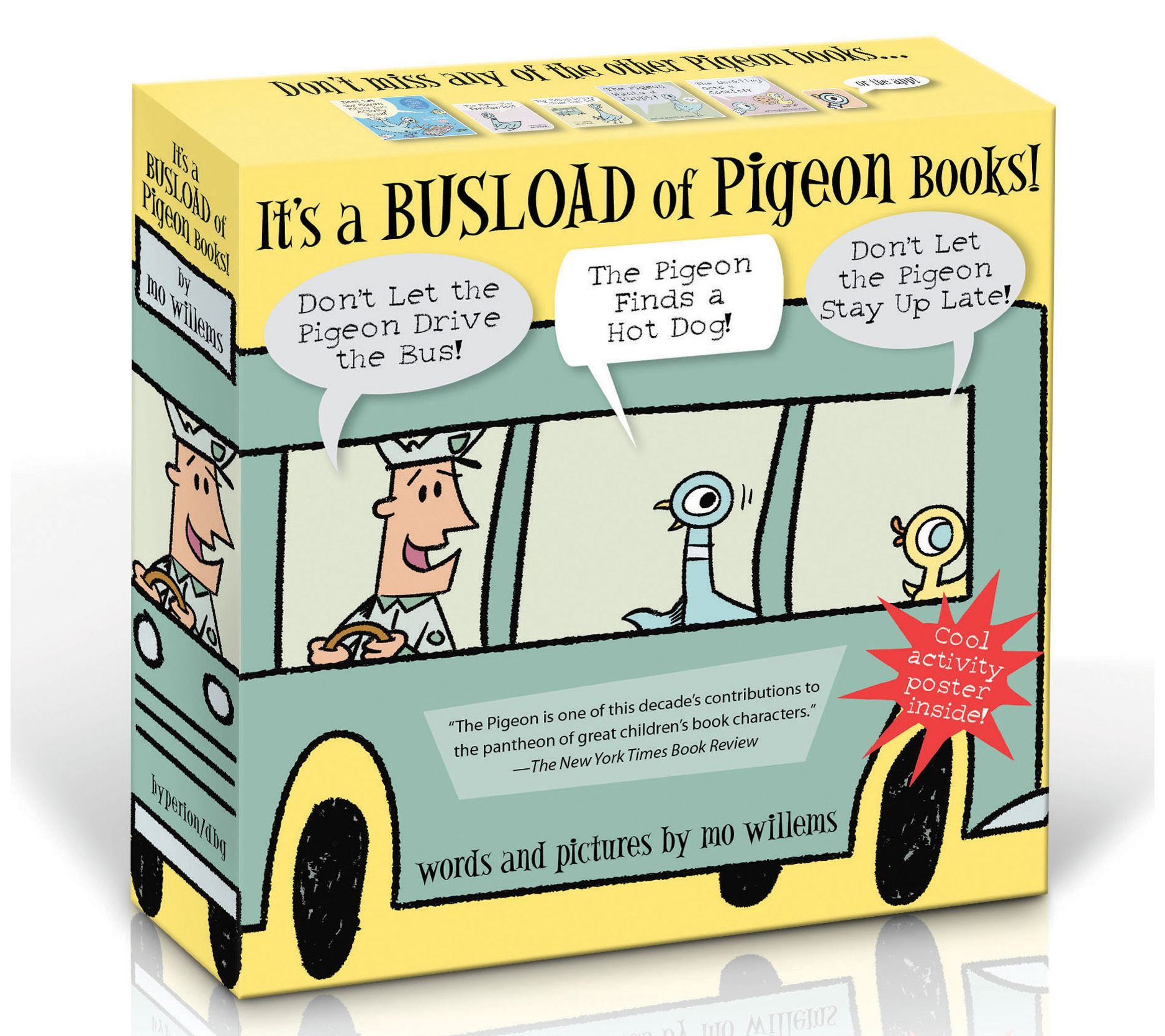 It's a Busload of Pigeon Books! by Mo Willems