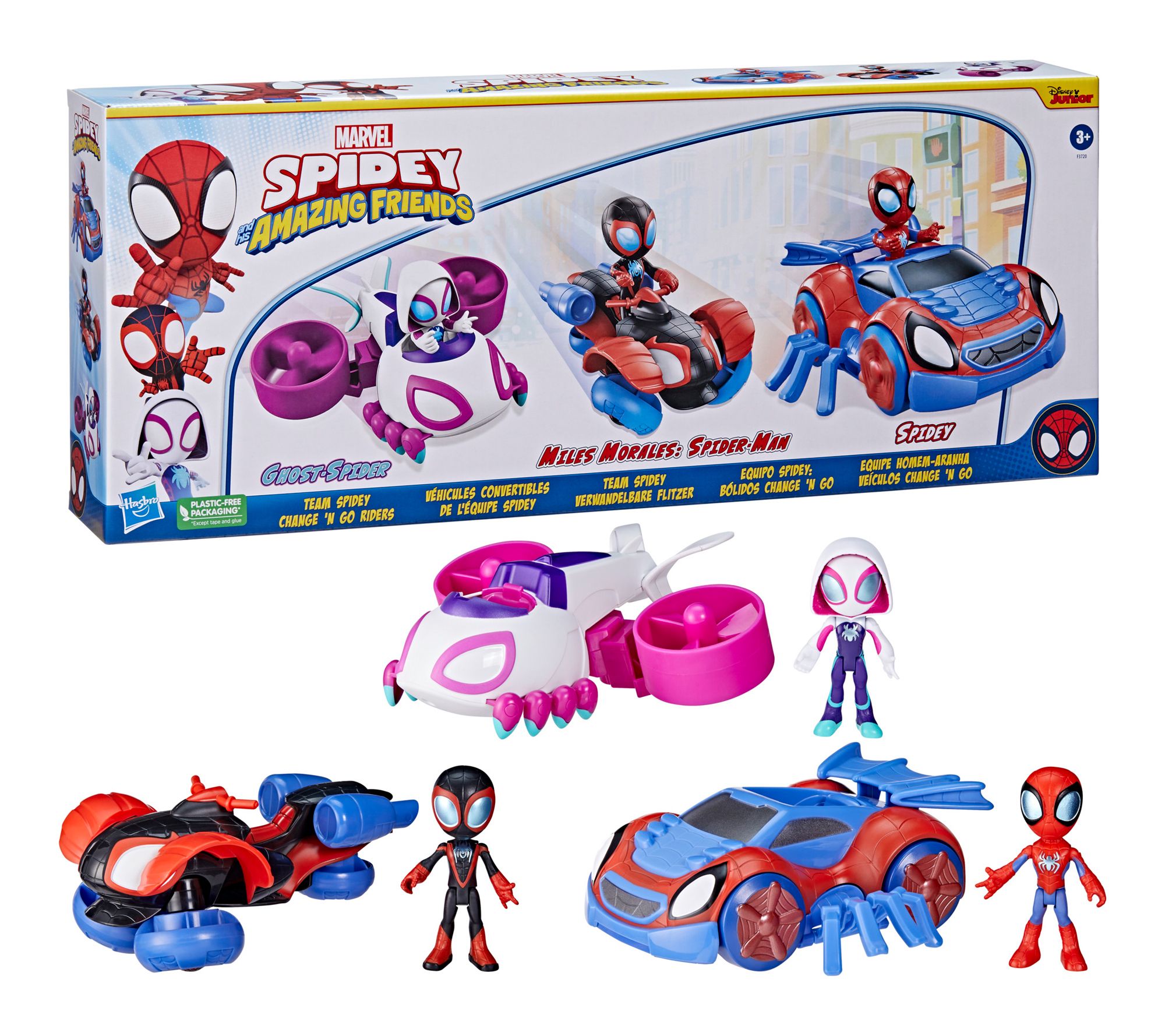 Marvel Team Spidey Change â  N Go Riders