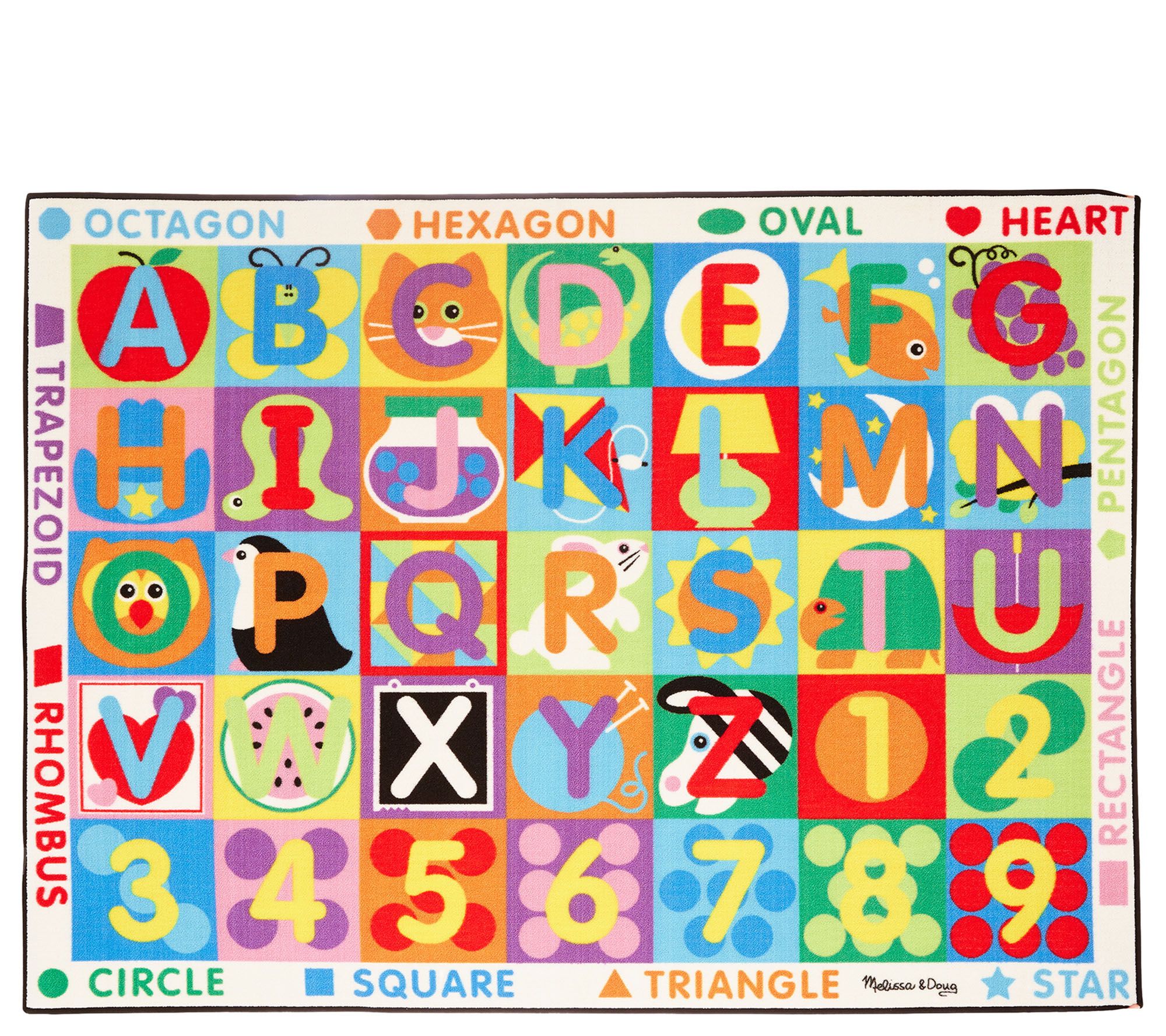 melissa and doug abc rug