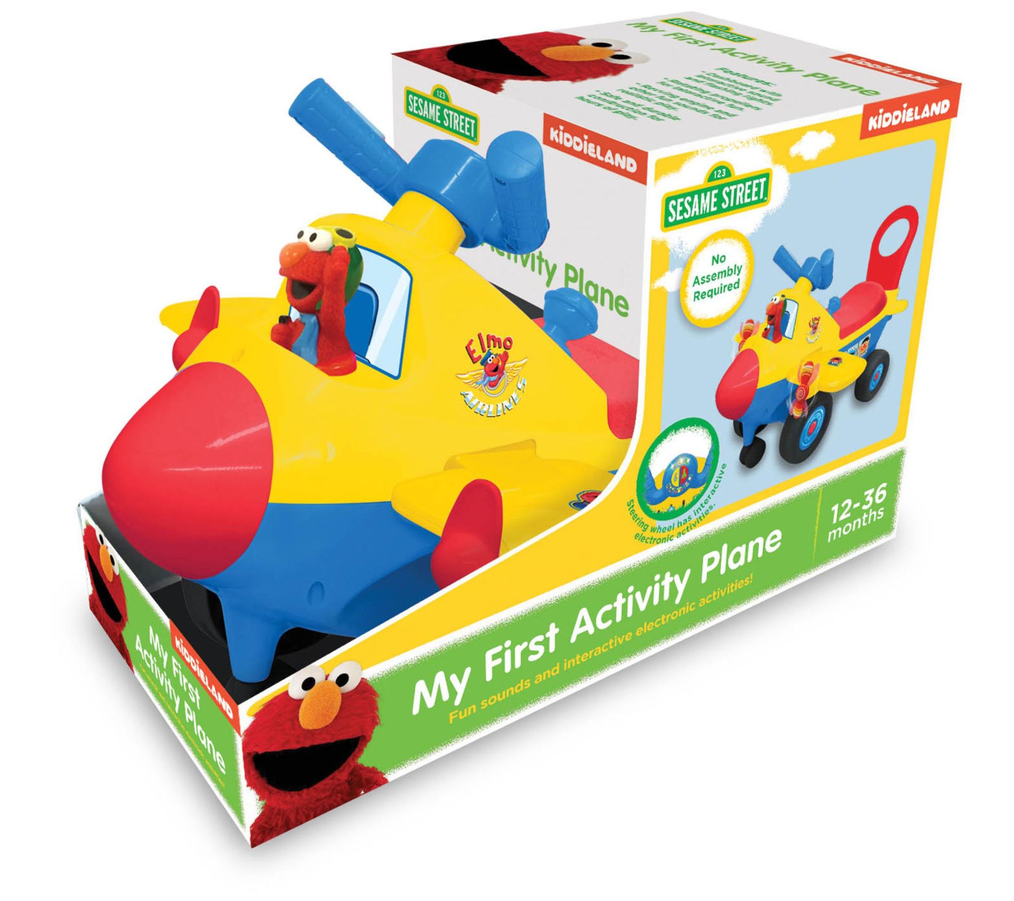 kiddieland toy story 4 activity plane