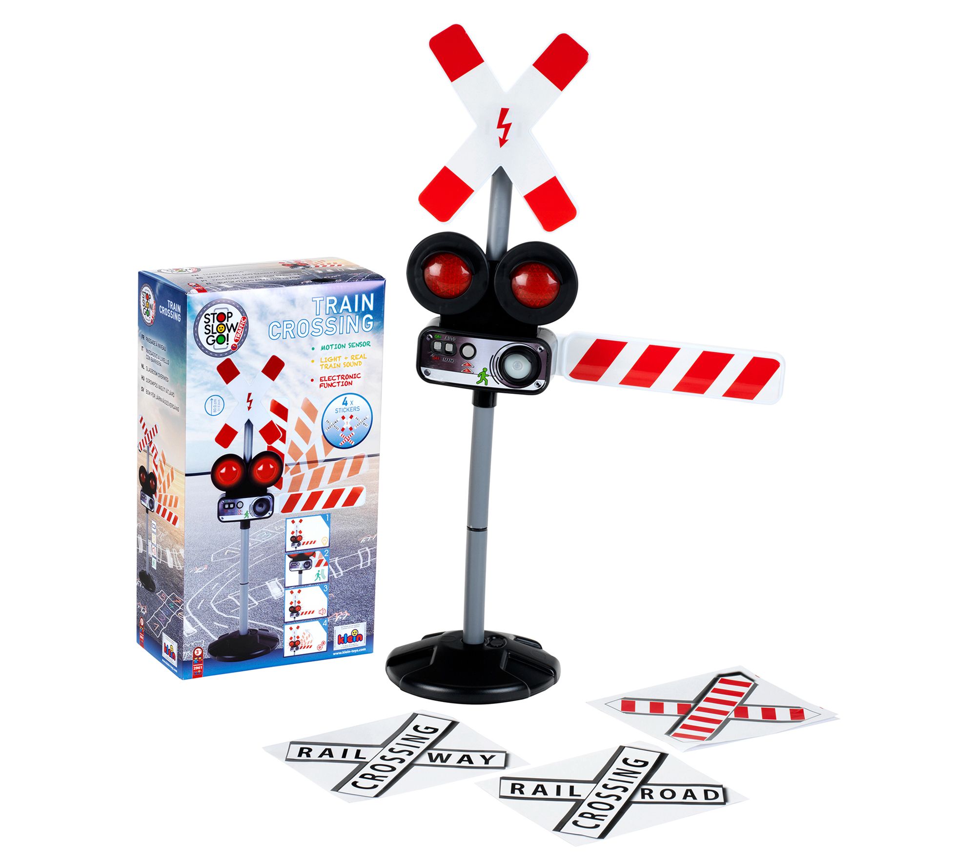 Klein Electric Train Crossing Traffic Light