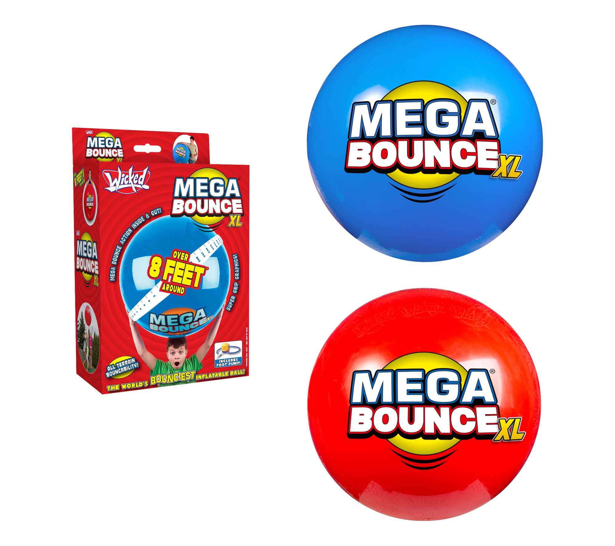 Wicked Mega Bounce XL Outdoor Ball