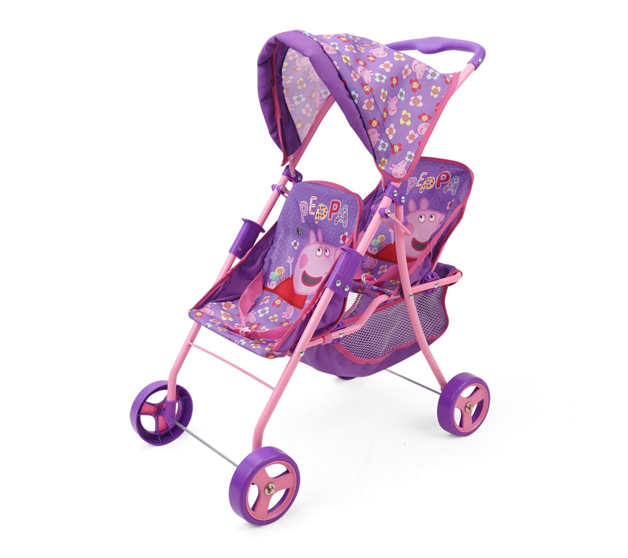Peppa Pig Twin Doll Stroller