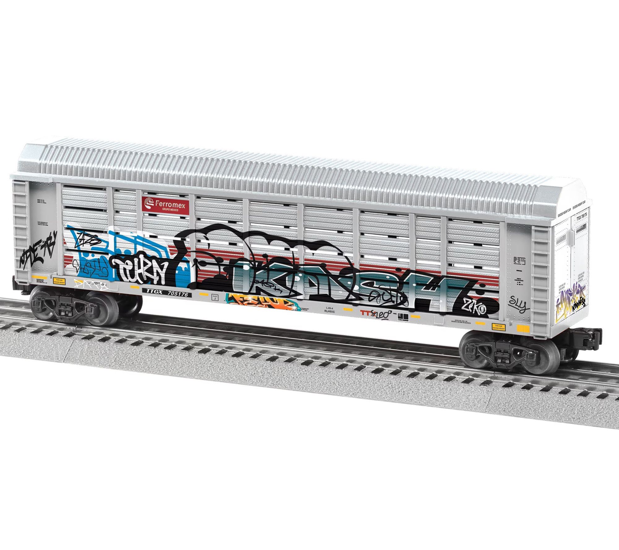 Lionel Ferromex Graffiti Auto Rack