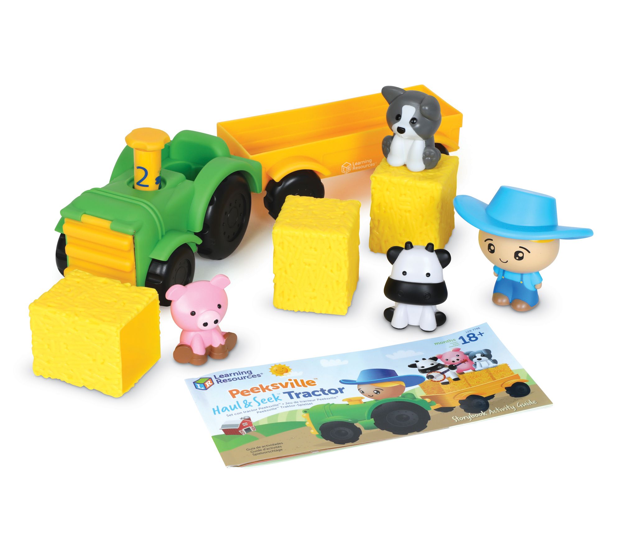 Learning Resources Peekaboo Tractor Playset