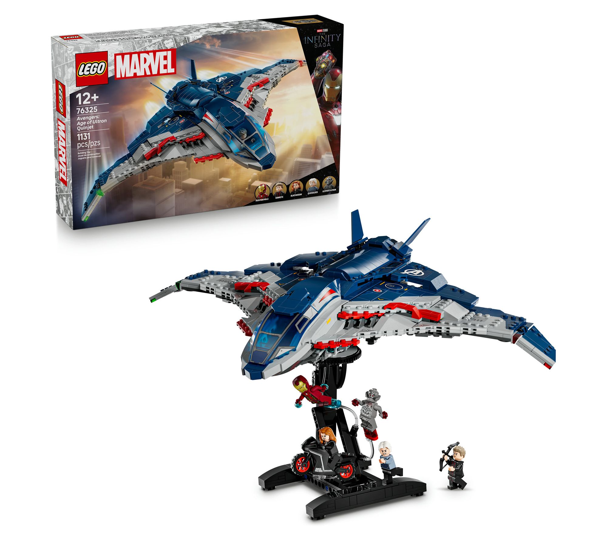LEGO  Marvel Avengers: Age of Ultron Quinjet Kids' Building Ki