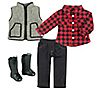 Sophia's by Teamson Kids 18" Doll Autumn Flannel Outfit Set, 2 of 2