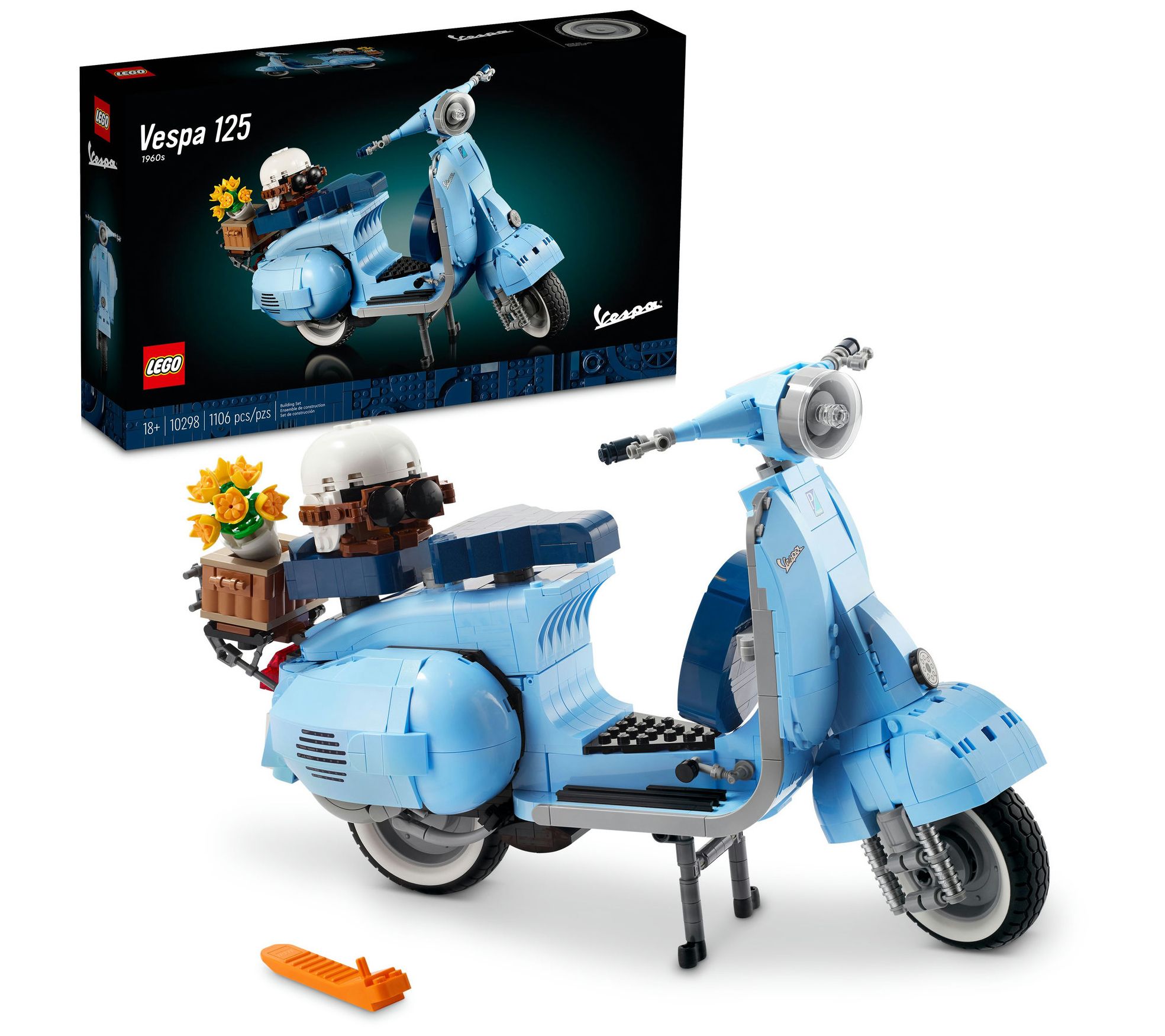 LEGO Vespa 125 10298 Building Kit - 1,106 Piece
