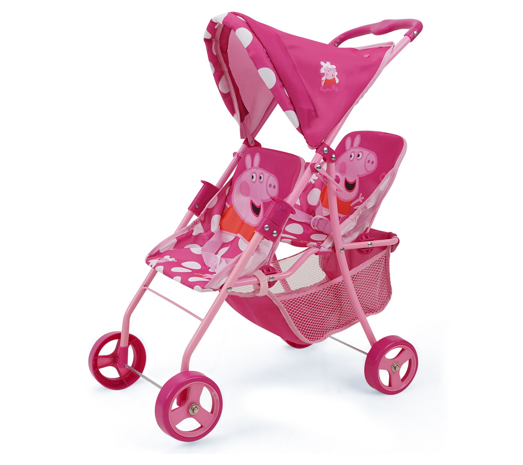 Peppa Pig Doll Twin Stroller