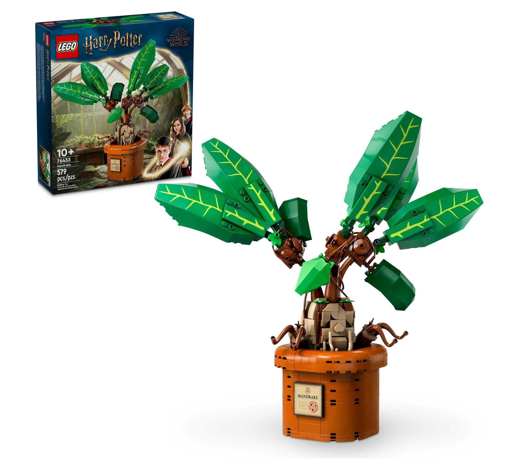 LEGO Harry Potter Mandrake Plant Toy, Magical Gift