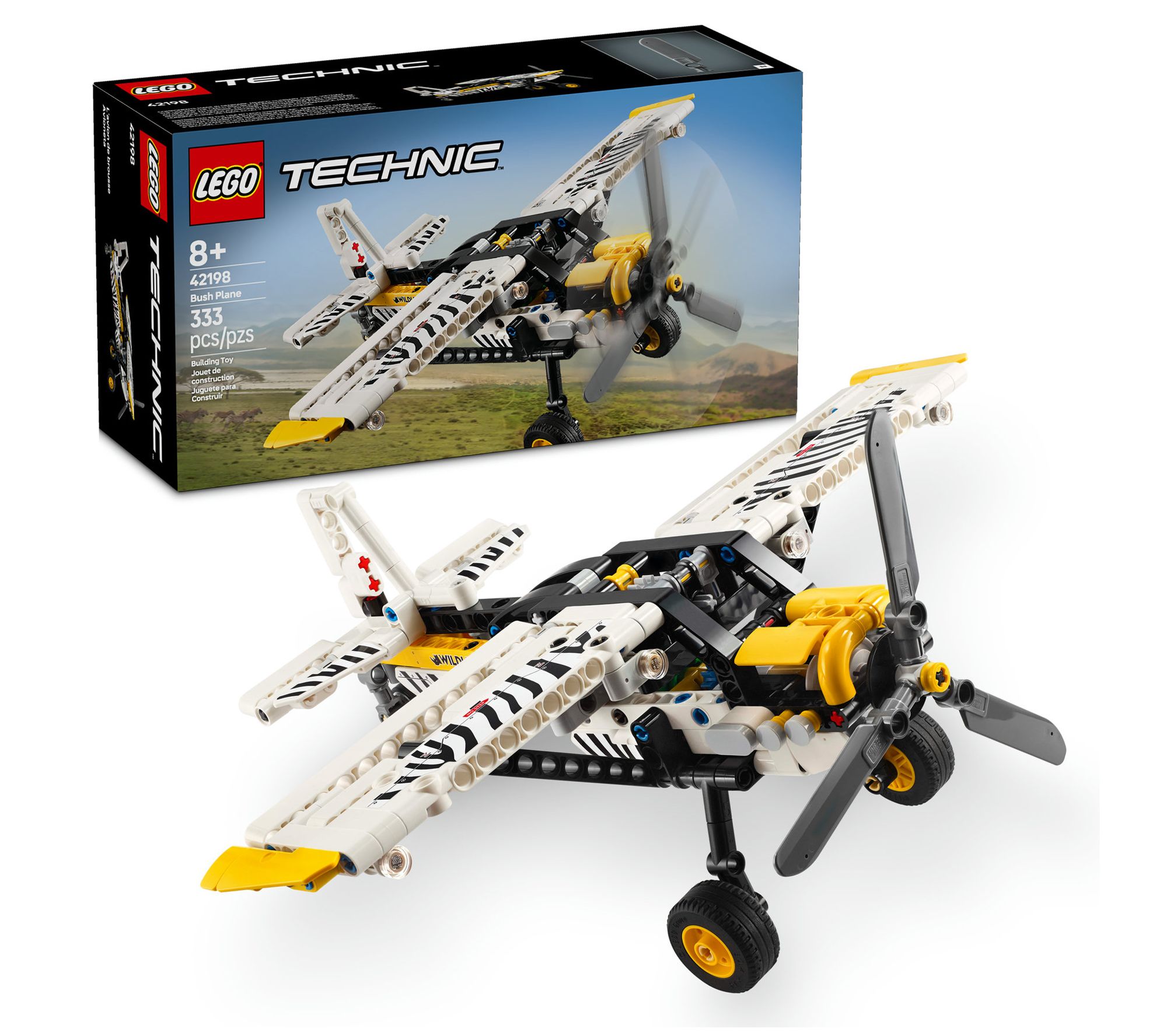 LEGO Technic Bush Plane Aircraft Toy Vehicle 42198