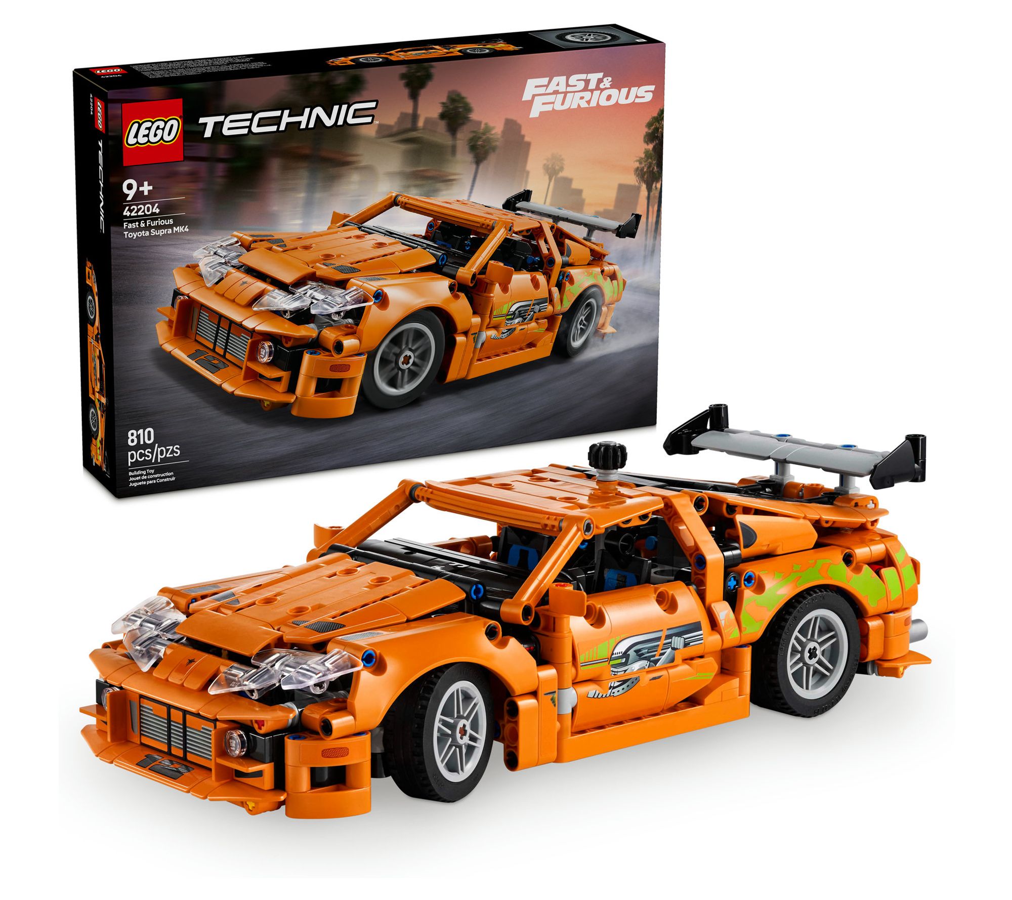 LEGO Technic Fast and Furious Toyota Supra MK4Toy Car Model K