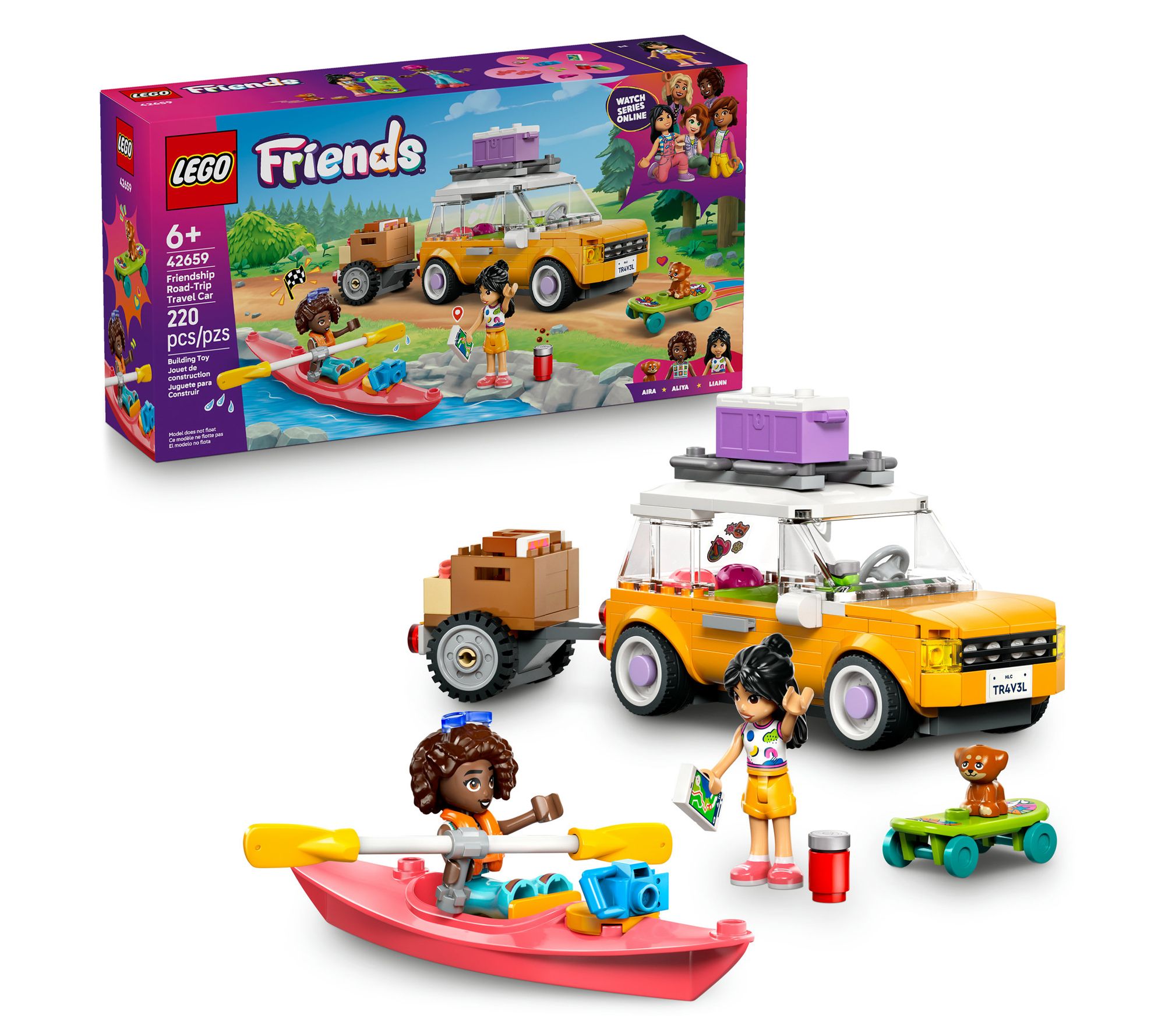 LEGO Friends Friendship Road-Trip Travel Car Building Set 4265