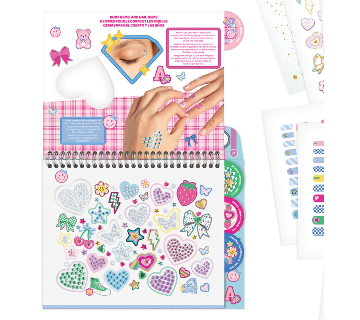 Make It Real: Bejeweled Cosmetic Activity Book