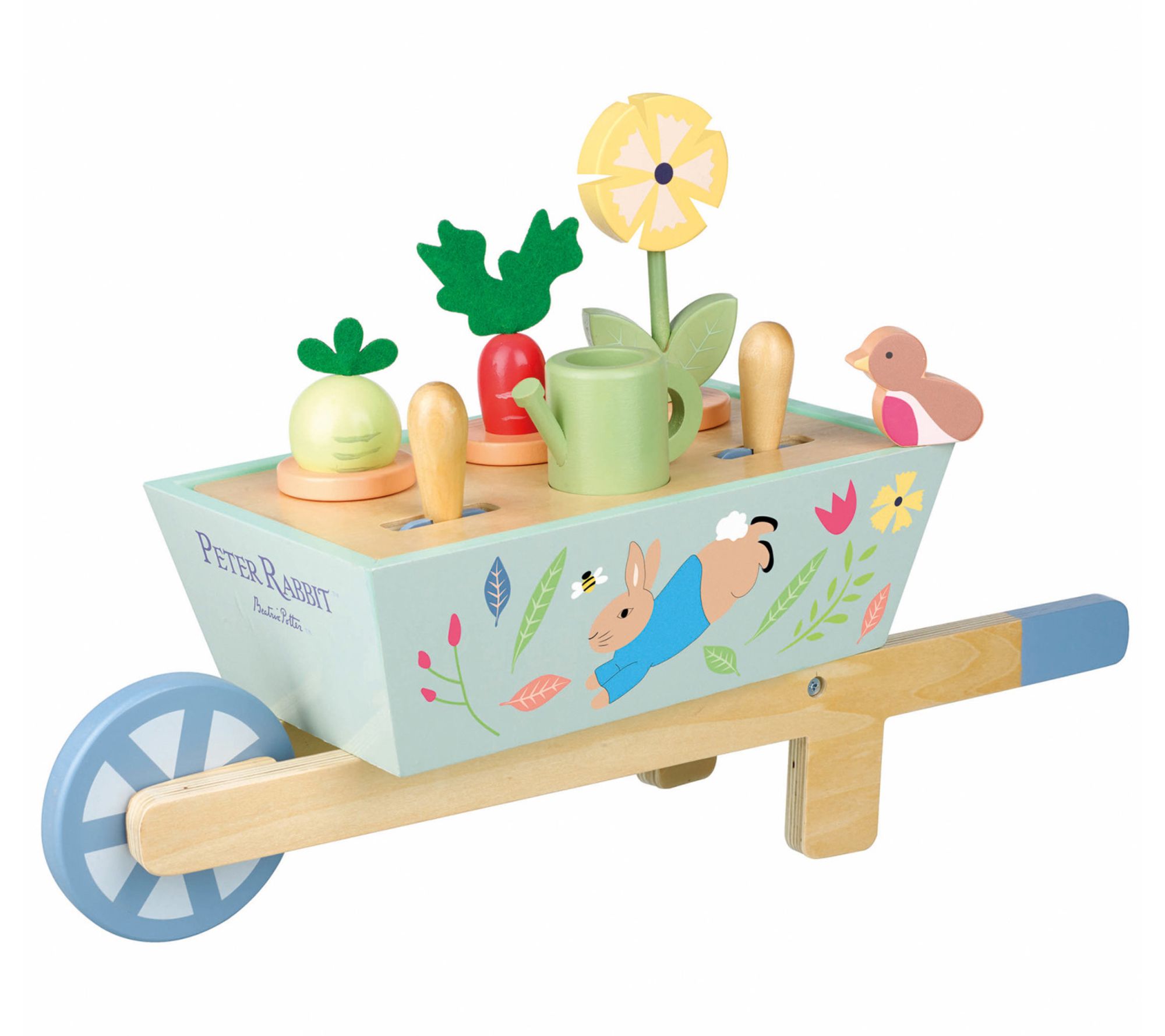 Orange Tree Toy s Peter Rabbit Wooden Garden P retend Play