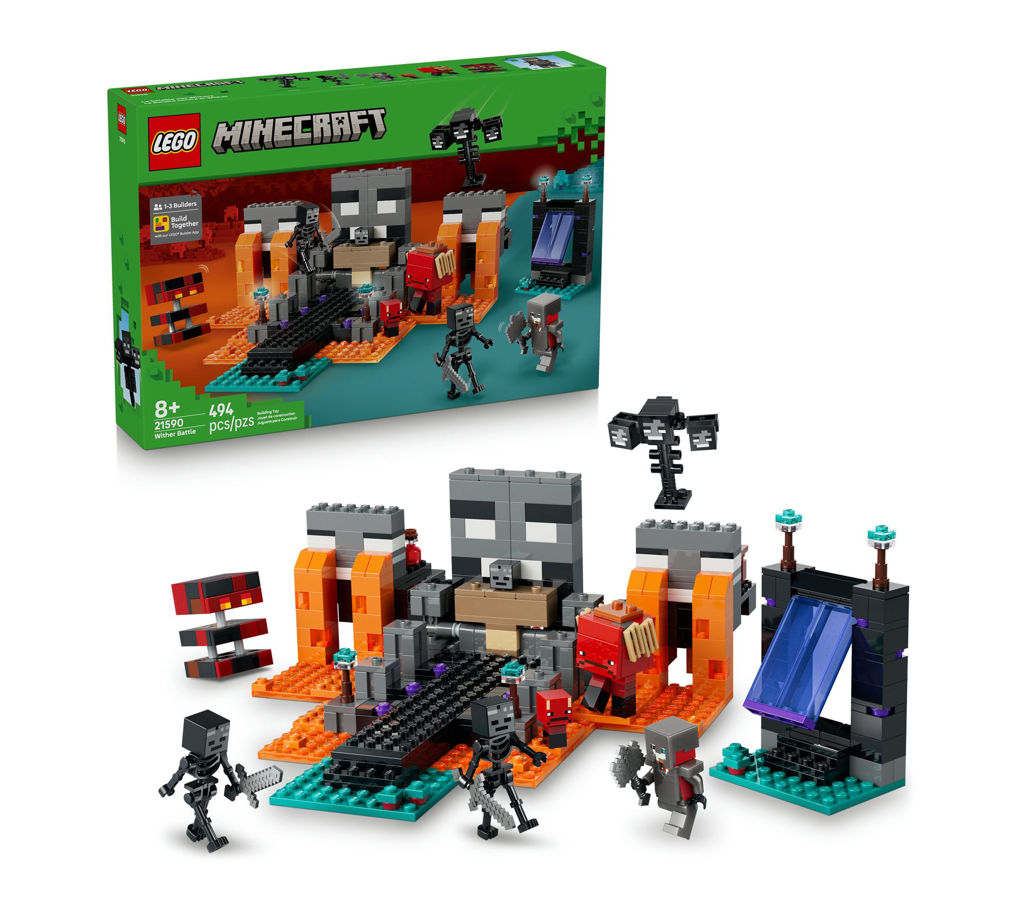 LEGO Minecraft Wither Battle Pretend Play GamerGift 21590