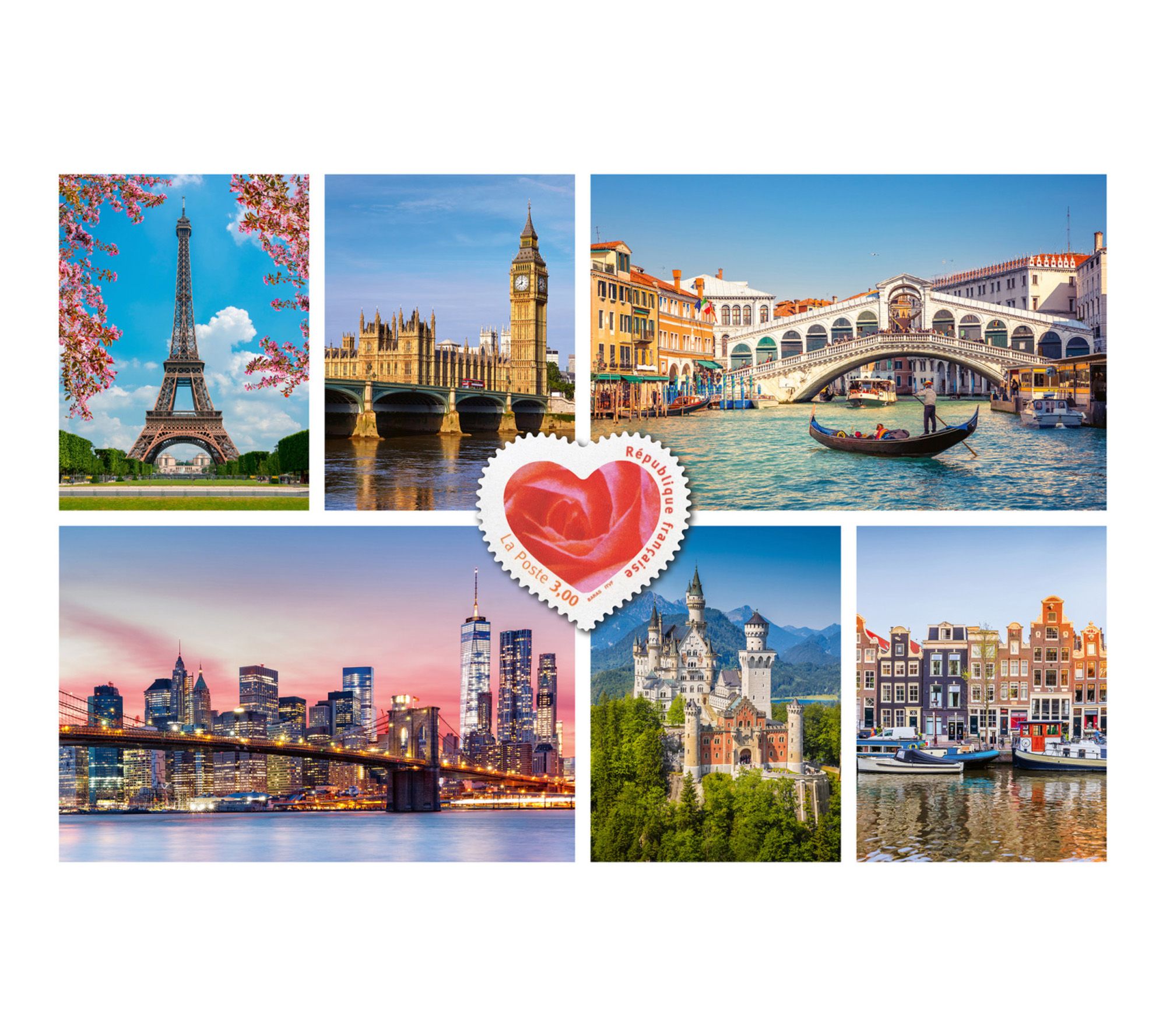 TEAMPUZZLE Cities 194 piece Puzzle