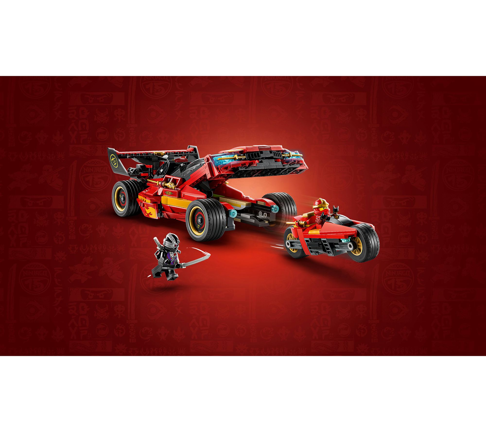 LEGO Ninjago X1 Ninja Charger 15th Anniversary 71867 - QVC.com